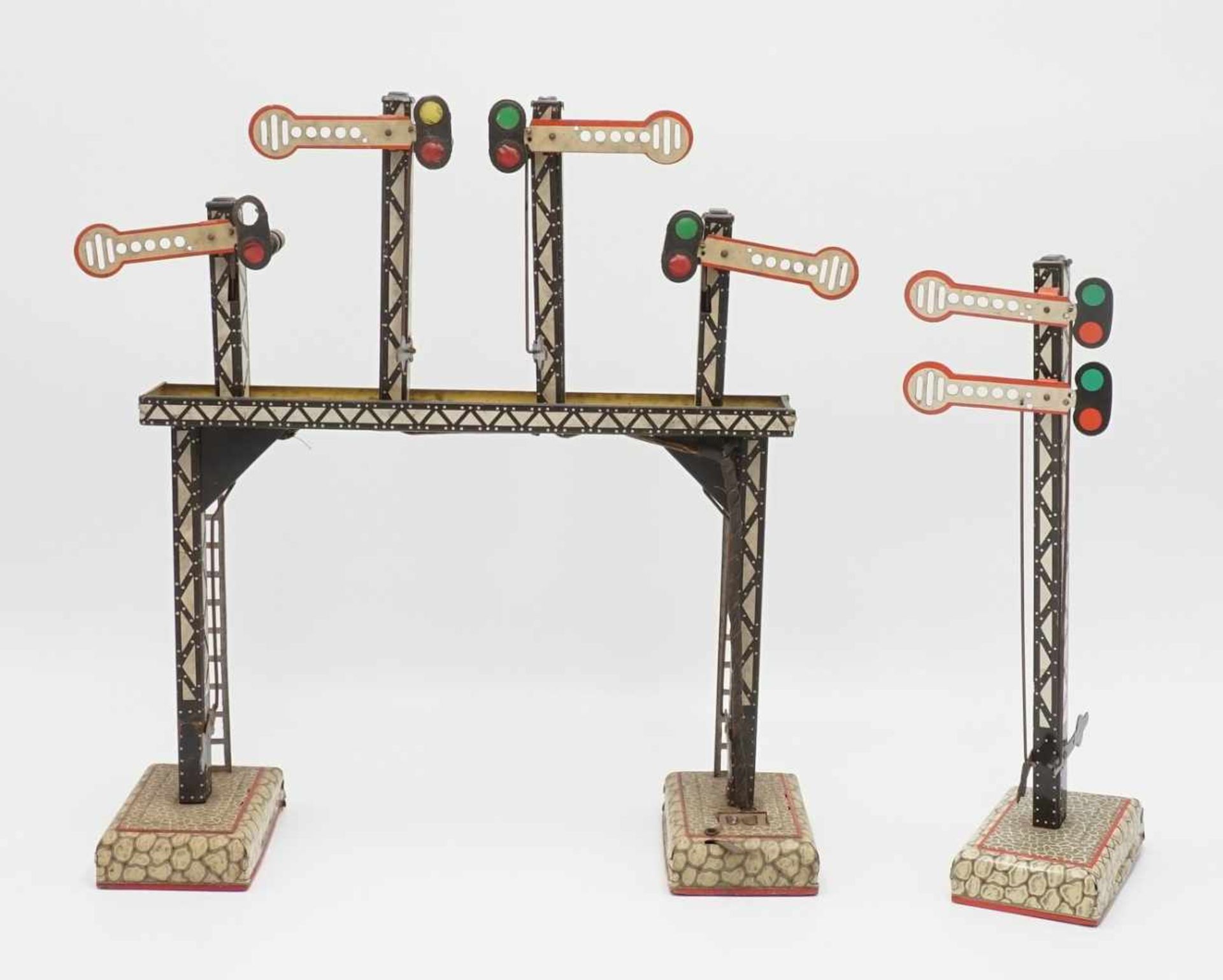 Wohl Bing Brückensignal und Hauptsignal