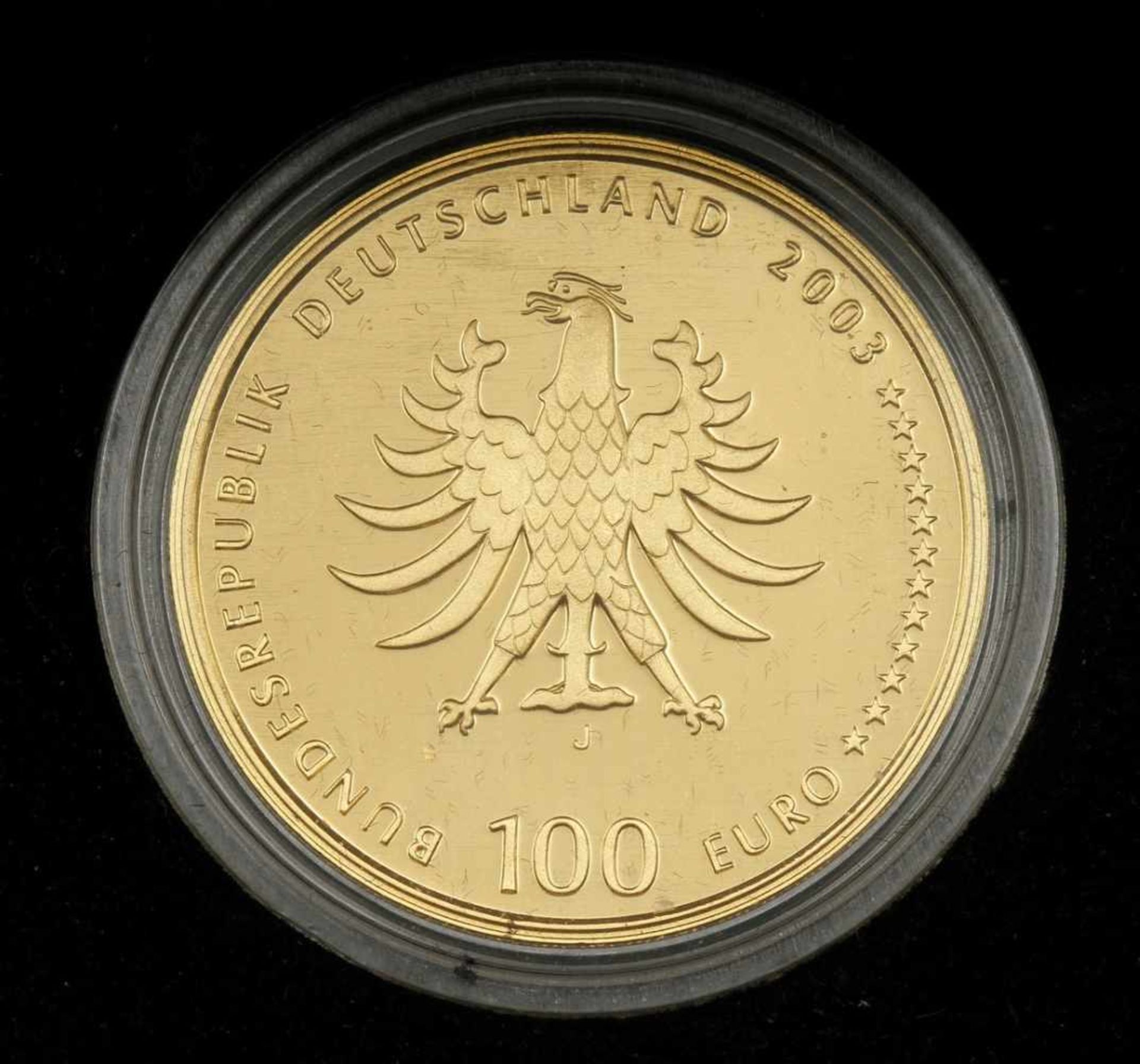 100-Euro-Goldmünze UNESCO-Weltkulturerbestadt Quedlinburg - Bild 2 aus 3