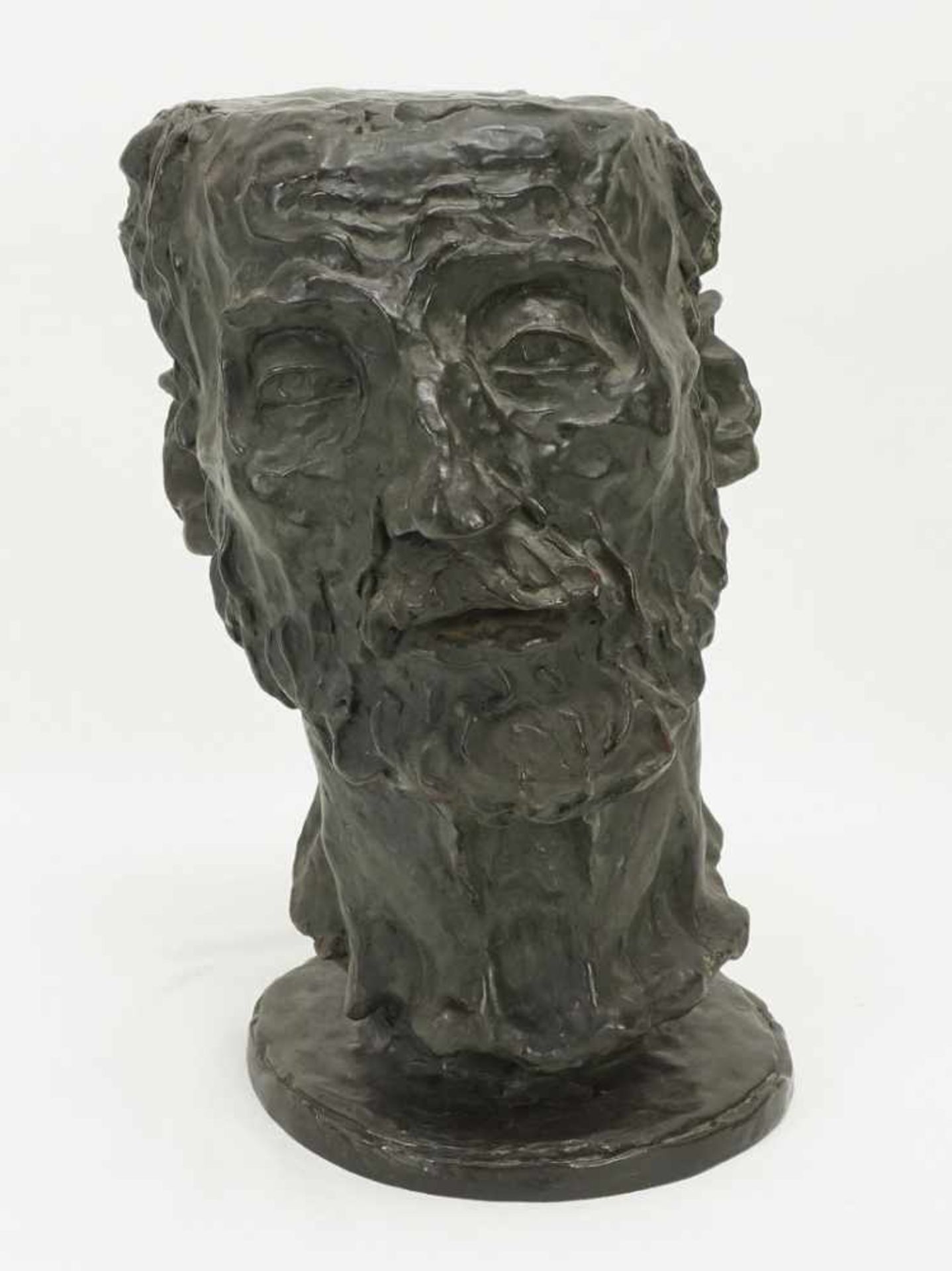 Kurt Edzard, Männerkopf (Portraitbüste Auguste Rodin) - Image 2 of 6