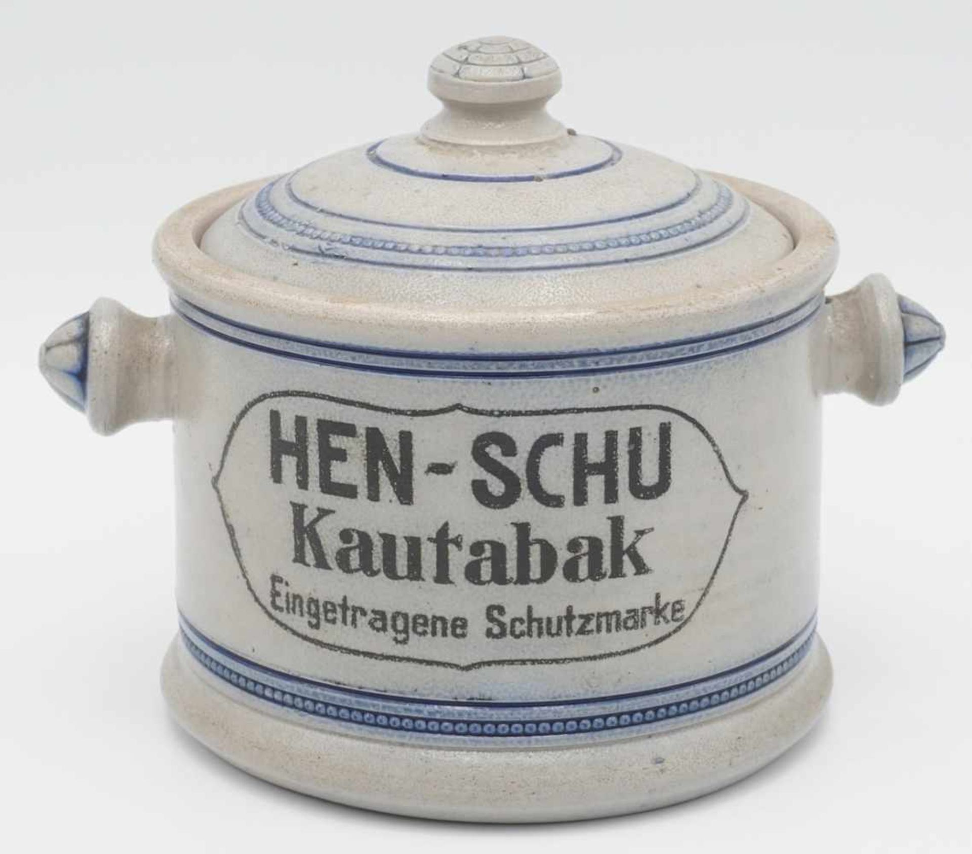 Hendess & Schumann Nordhausen Kautabaktopf, um 1910 - Bild 2 aus 3