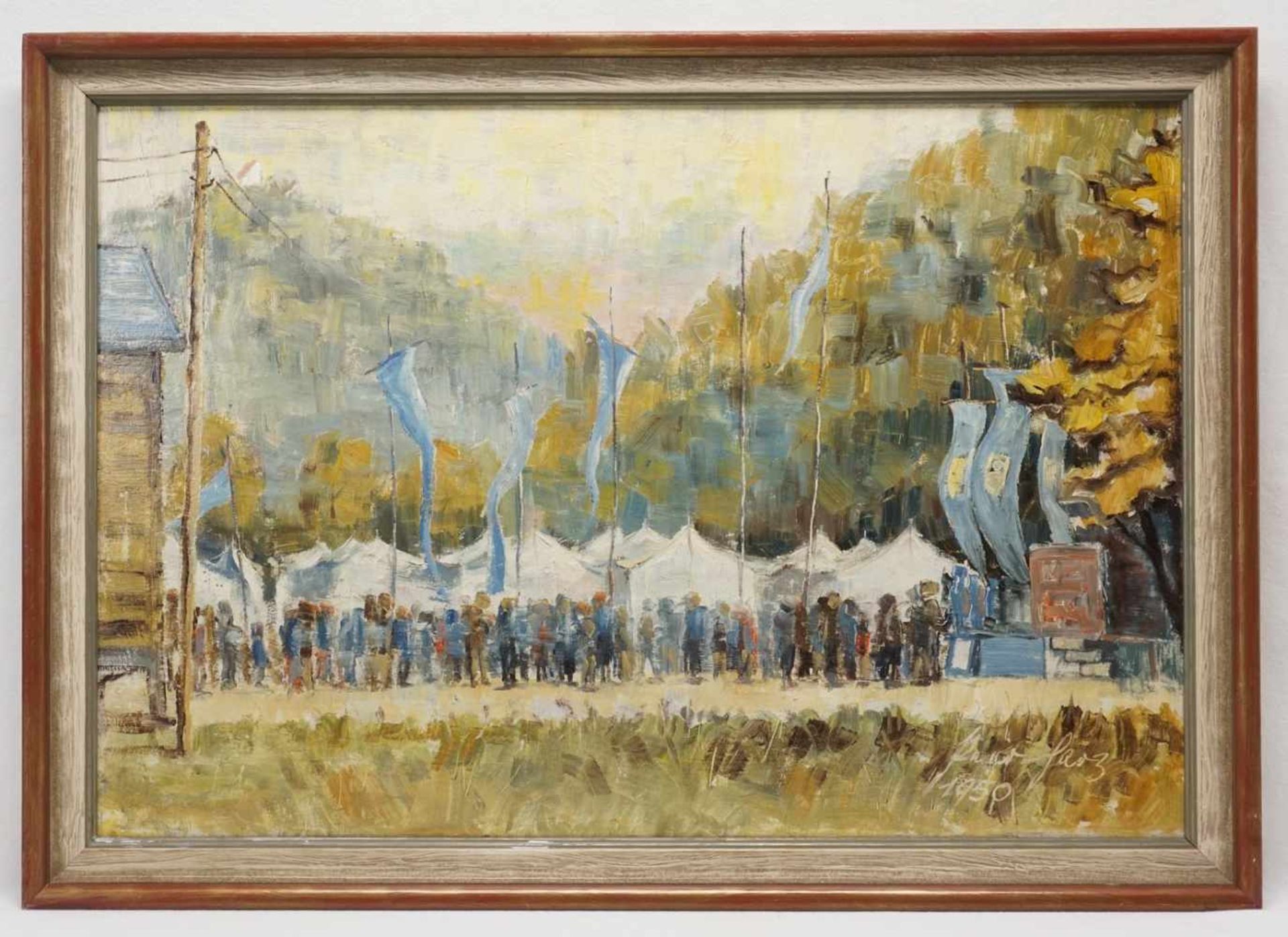 Konrad Siegismund Preitz, "Lagereinweihung 1950" - Bild 2 aus 4