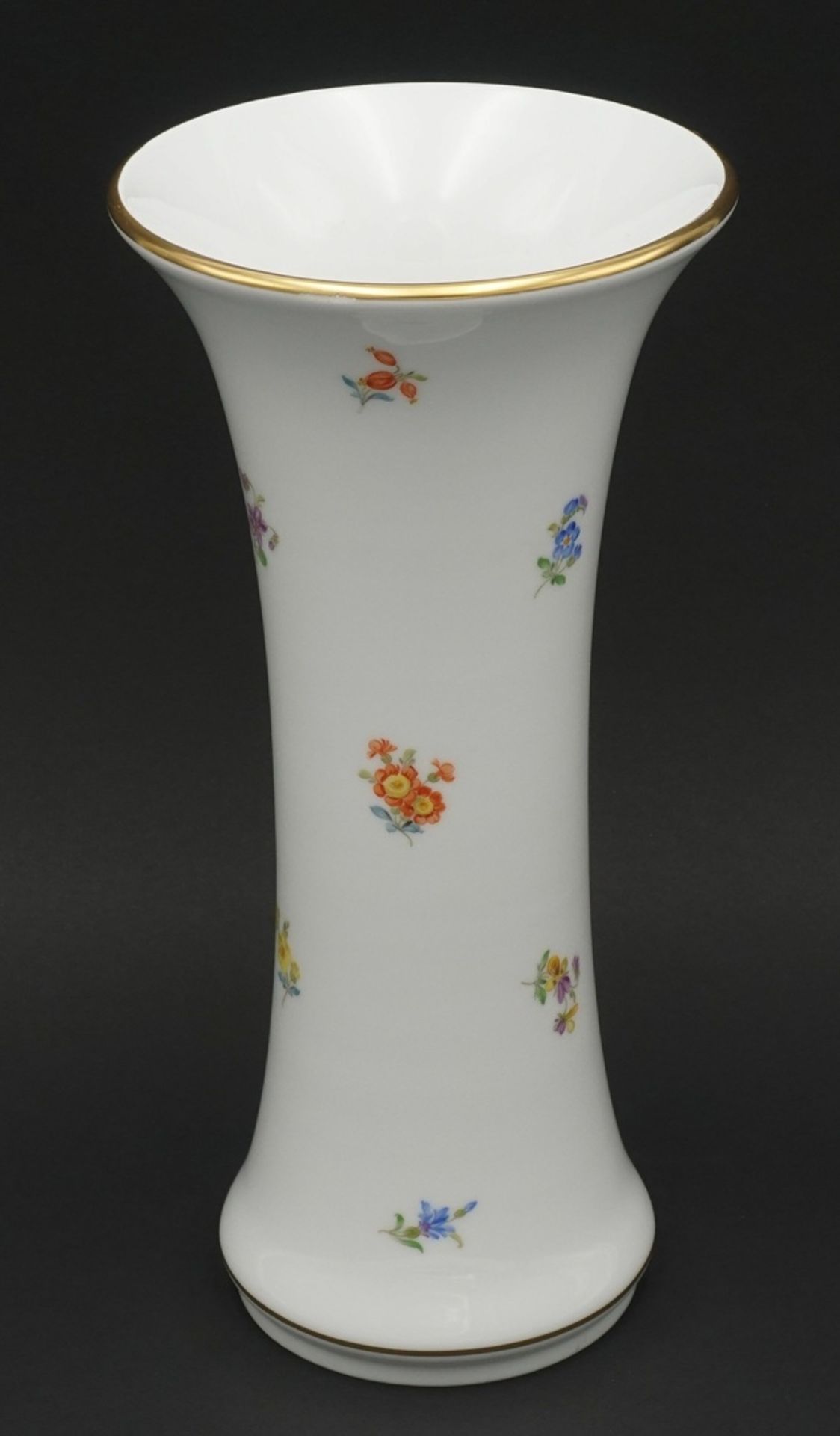 Meissen Vase mit Streublümchen - Bild 2 aus 3
