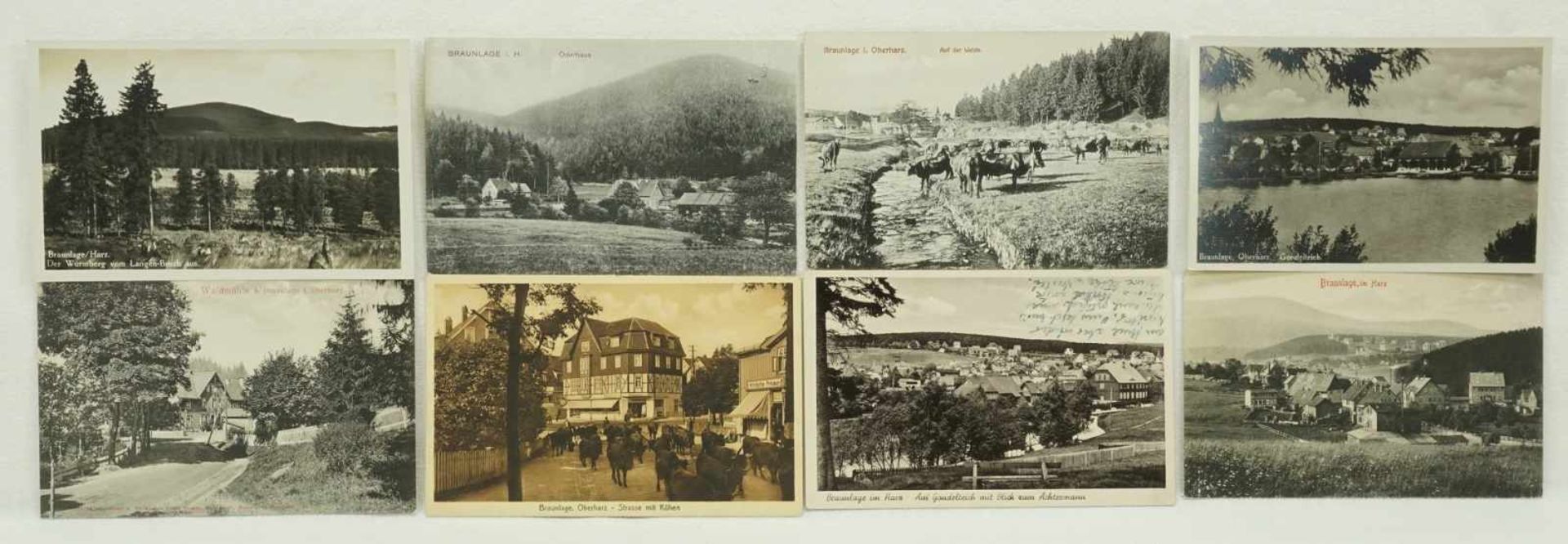33 Historische Postkarten Braunlage - Bild 3 aus 5