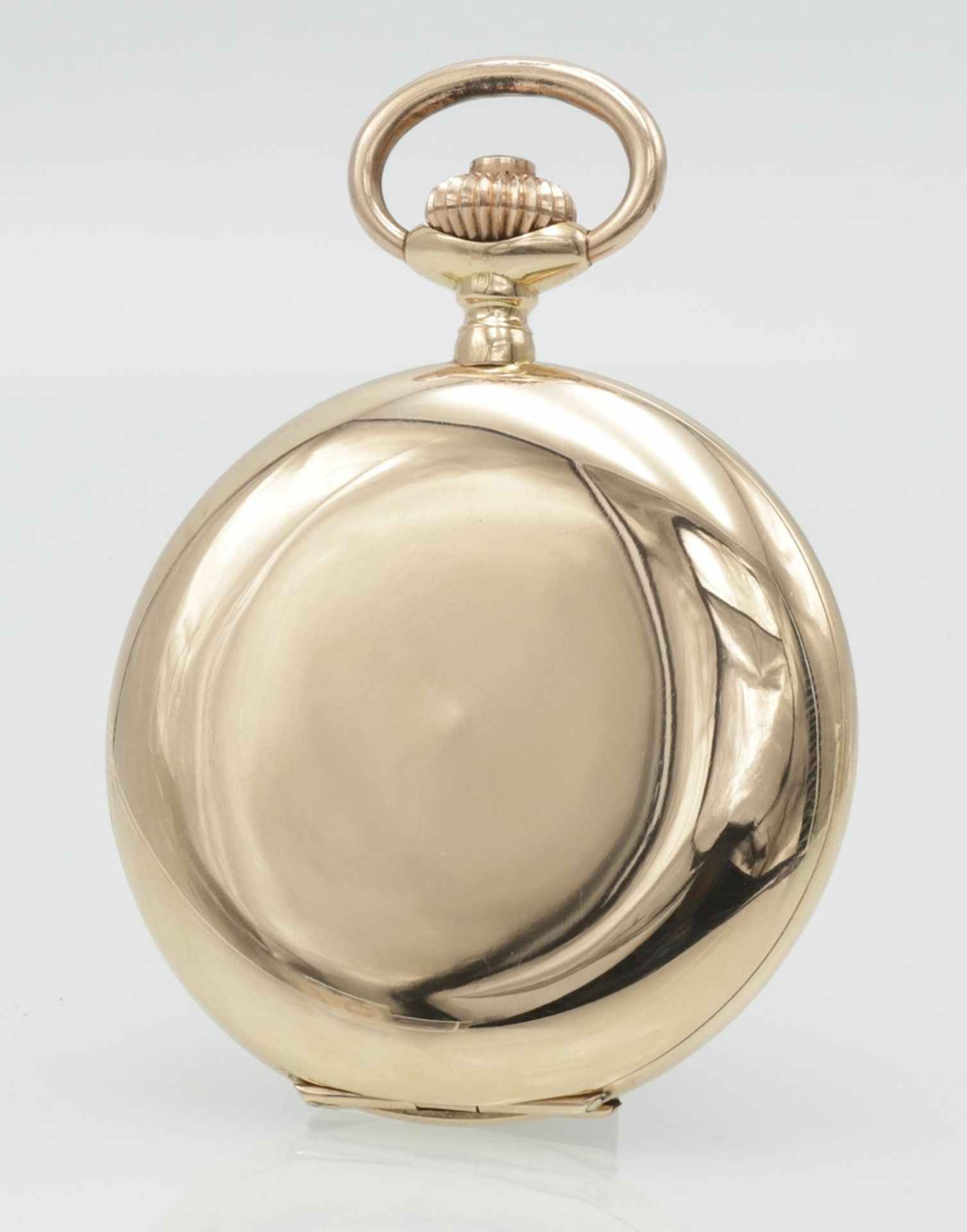 Goldene Savonnette / Taschenuhr, um 1900 - Image 2 of 5