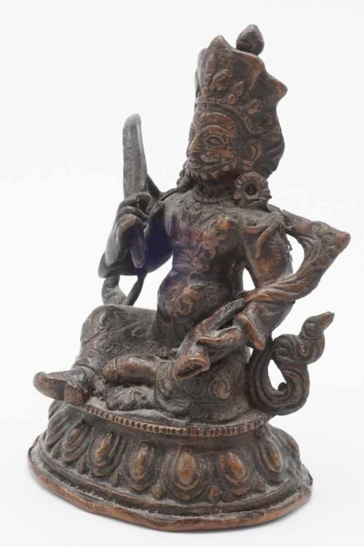 Manjushri, Tibet / Nepal, 19. Jh. - Bild 2 aus 4