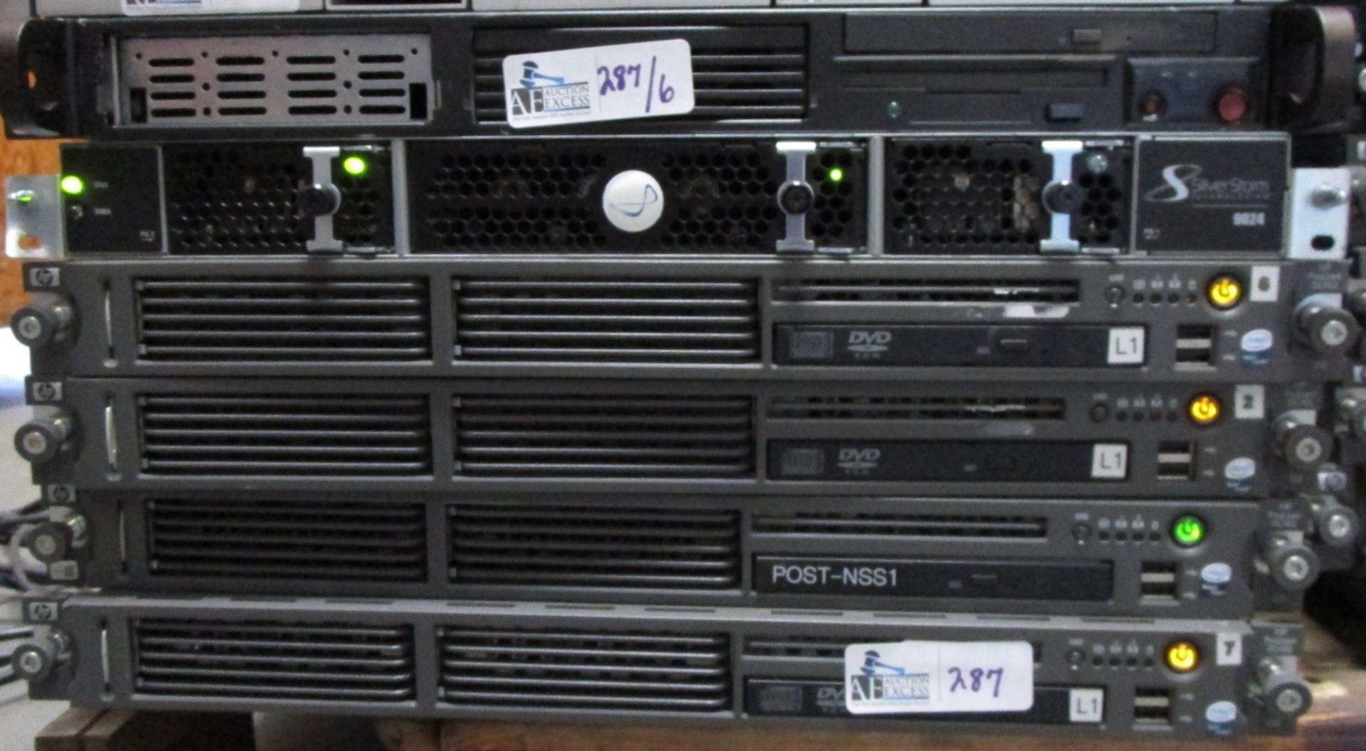 LOT OF 6 SERVERS