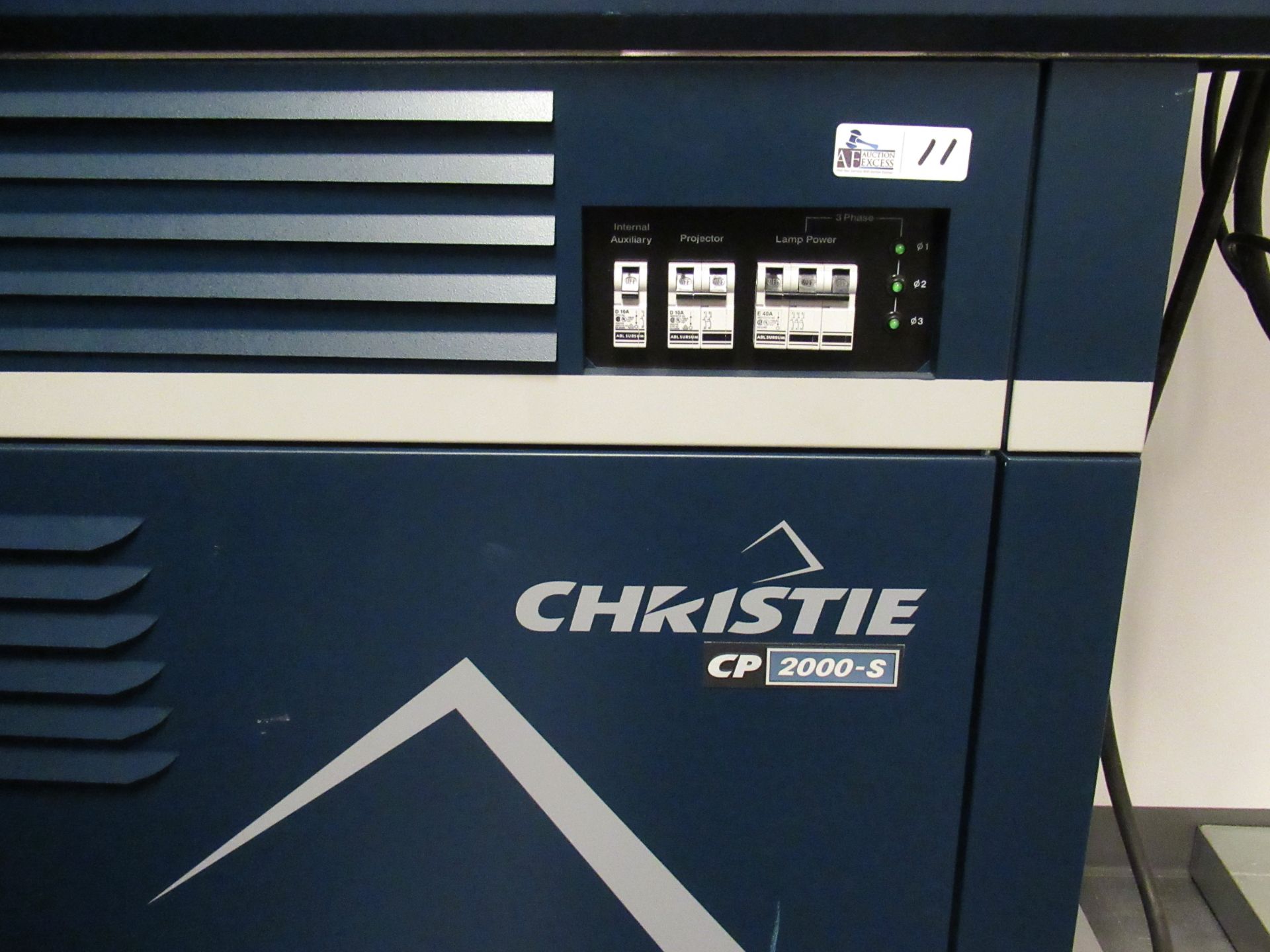 CHRISTIE CP 2000 S - Image 2 of 3