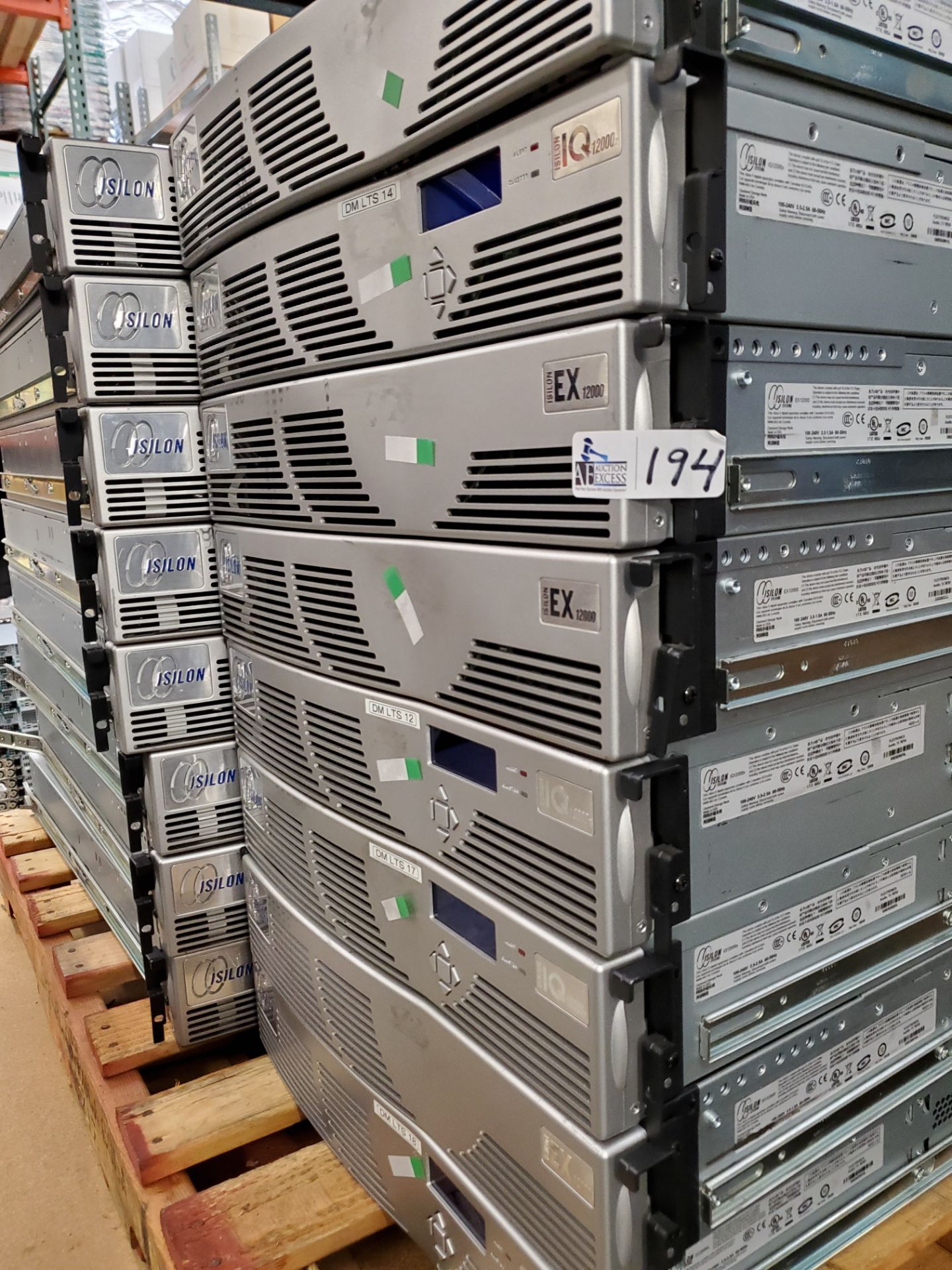 Lot of 24 Isilon servers