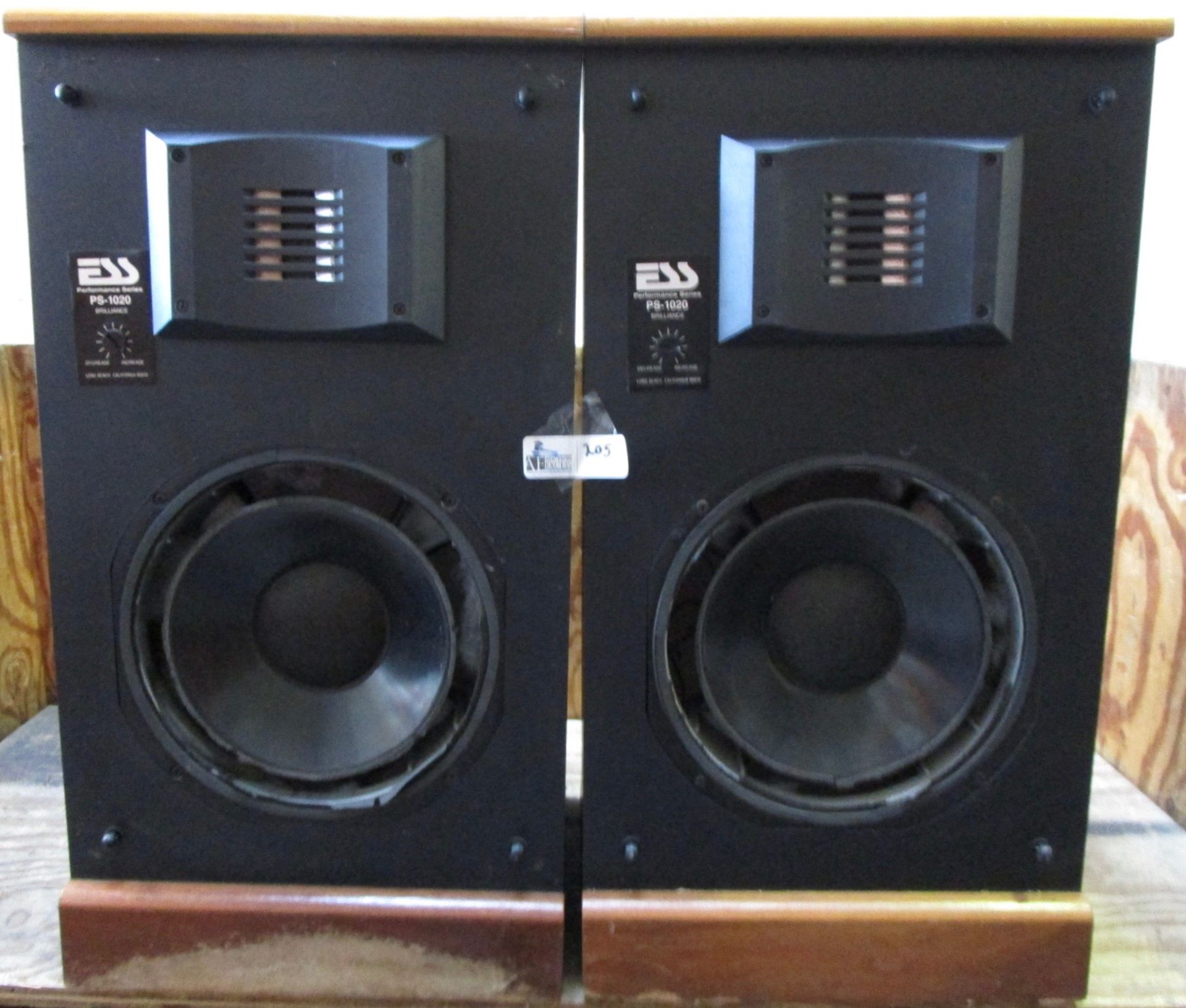 LOT OF 2 ESS PS1020 BRILLIANCE SPEAKERS - Image 2 of 4