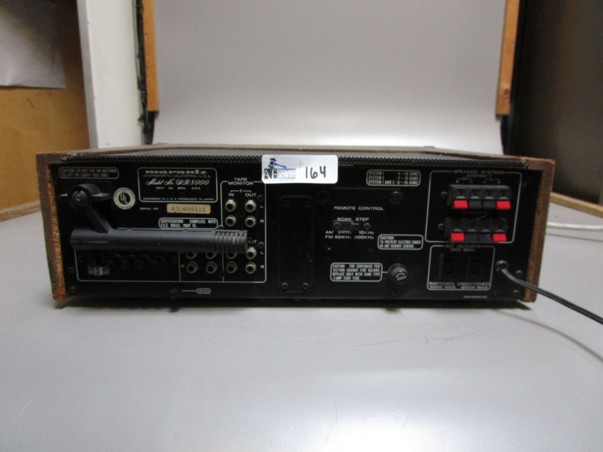 MARANTZ SR-8000 RECEIVER - Image 2 of 2