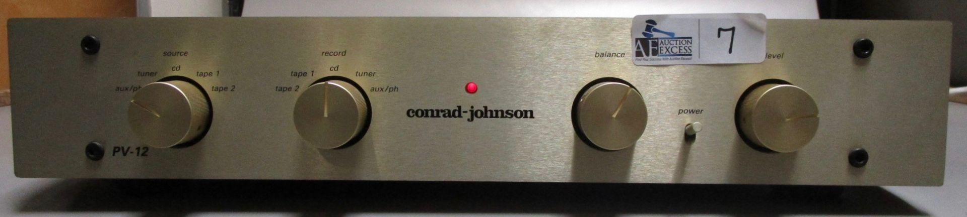 CONRAD-JOHNSON PV-12 PRE AMP