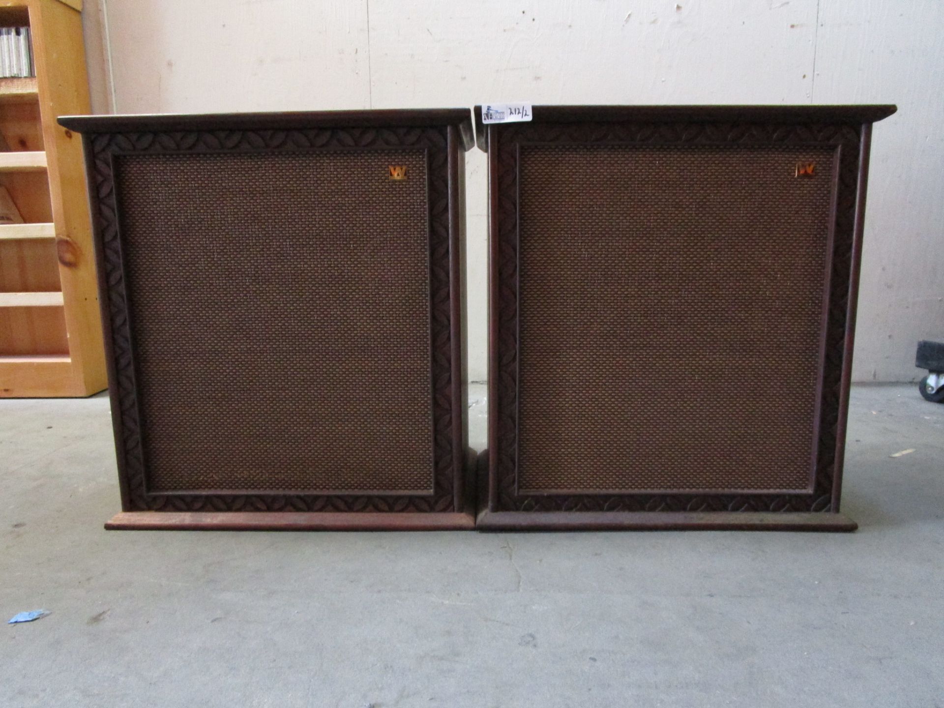 LOT OF 2 WHARFEDALE W70D SPEAKERS