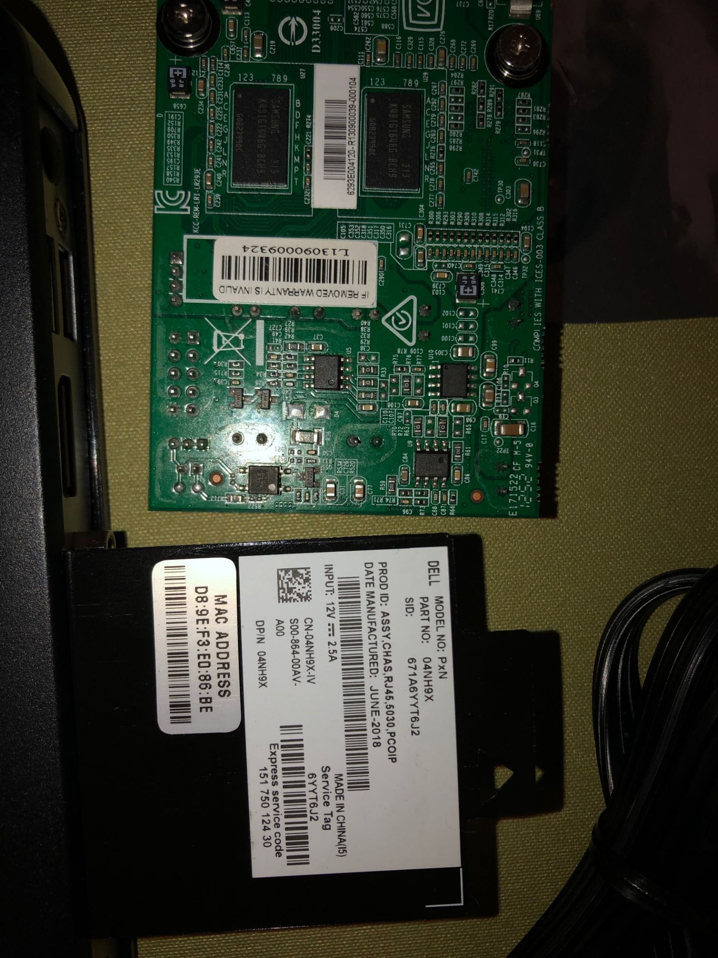 LOT OF 3 O CLIENT, DELL/WYSE MODEL 5030 - Image 2 of 2