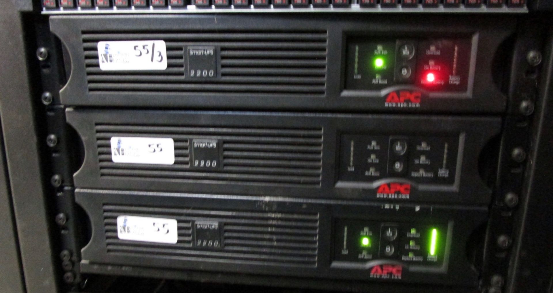 LOT OF 3 APC UPS