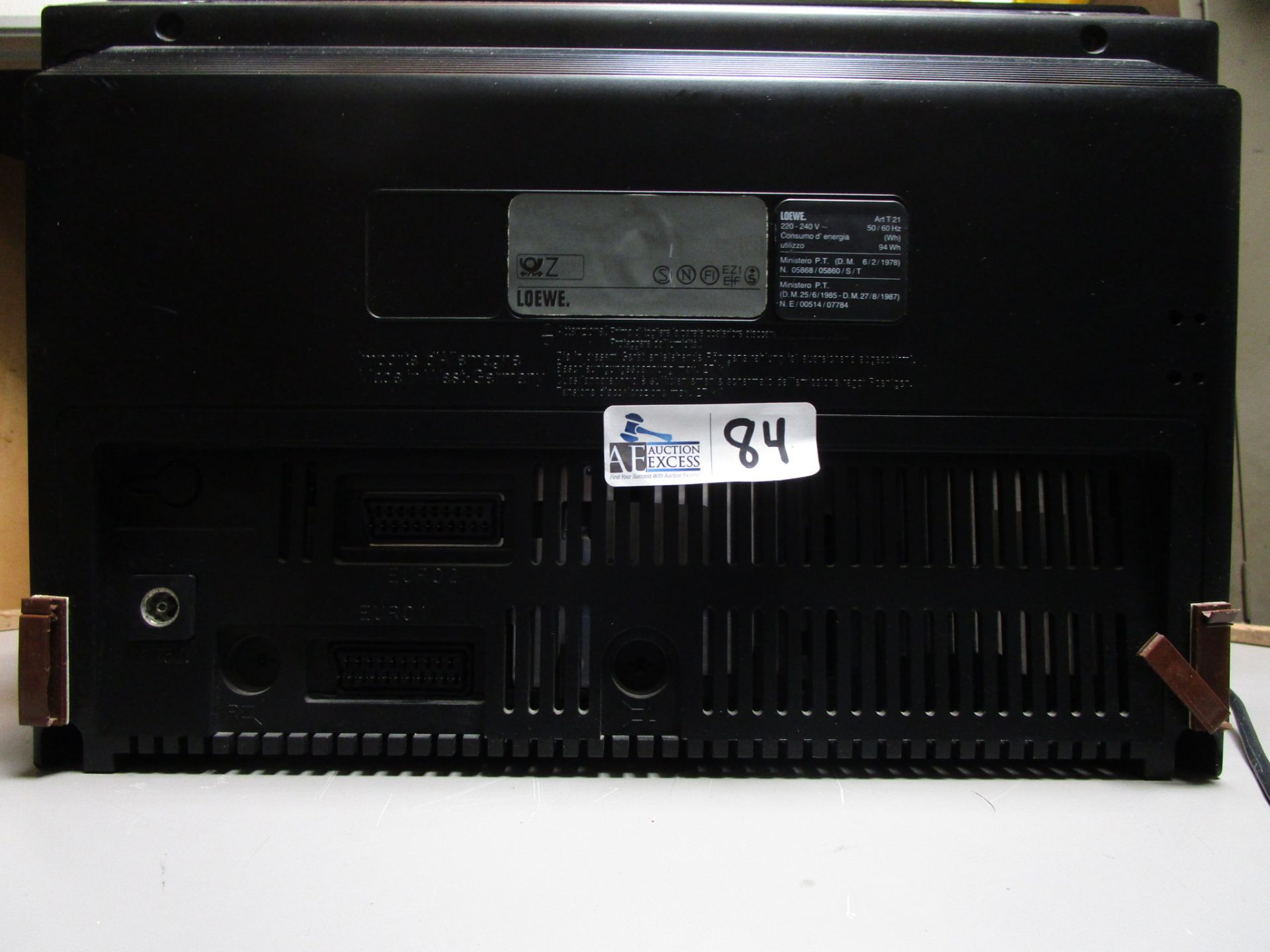 PAL TV WITH SCART CONNECTOR - Image 2 of 2