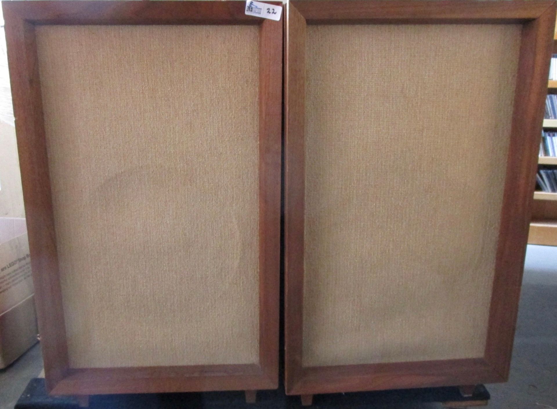 LOT OF 2 VINTAGE CUSTOM JBL CABINETS