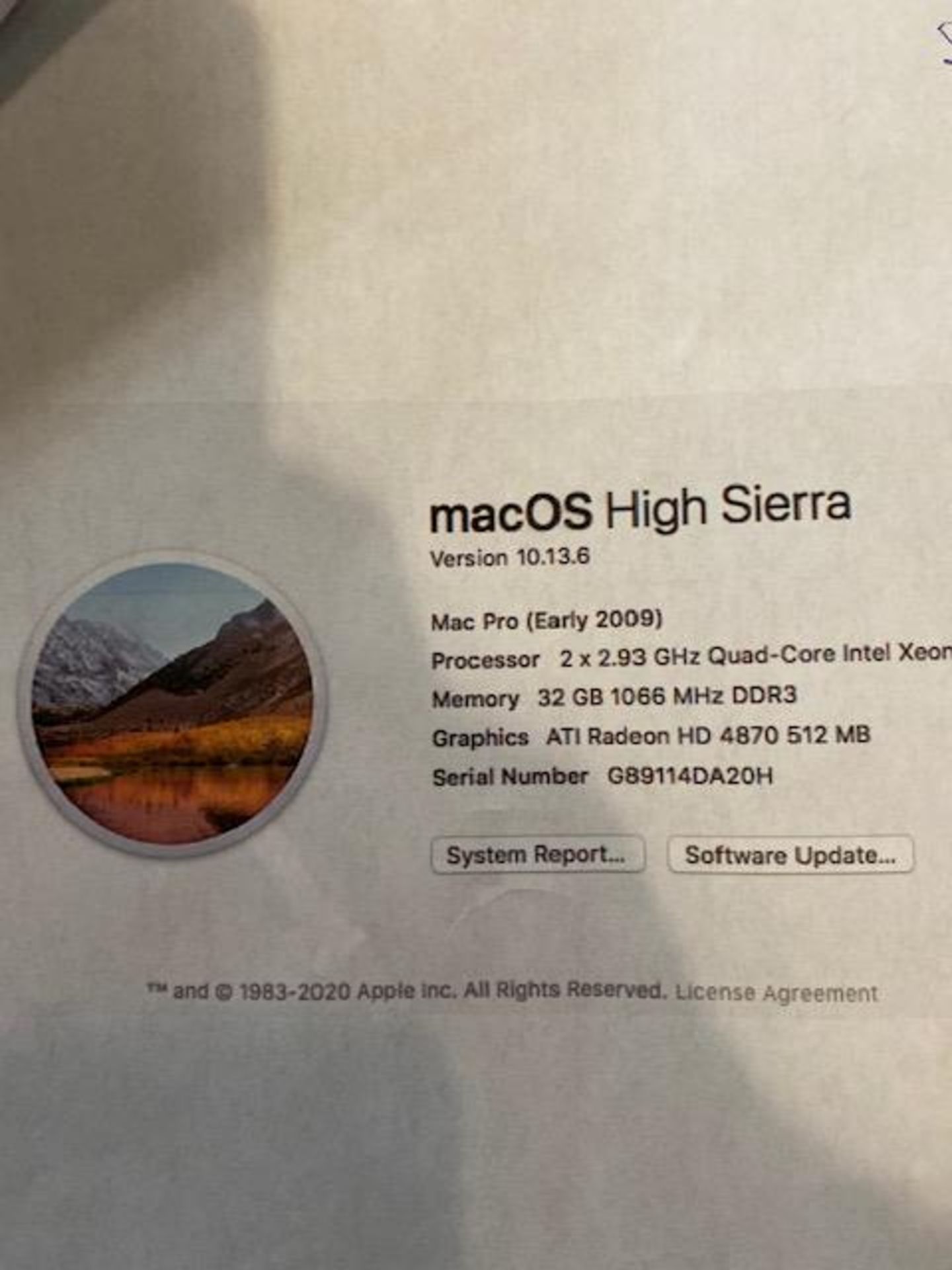 MAC PRO 5.1 8 CORE 2.93 ghz - Image 4 of 4