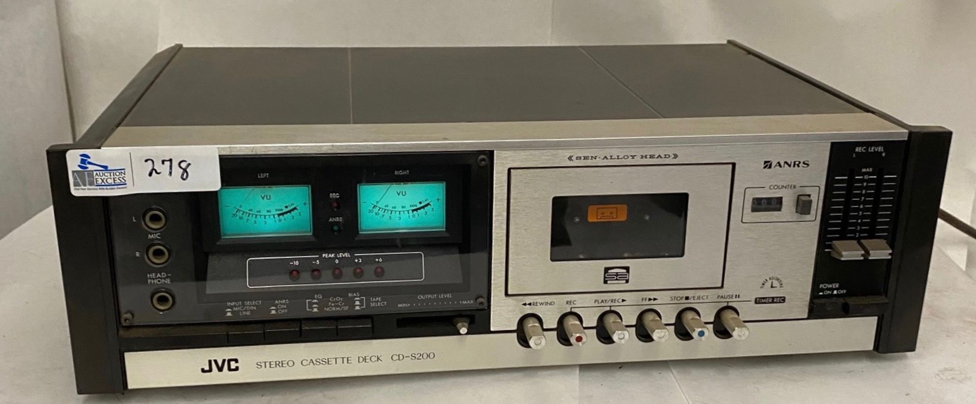 JVC CD-S200 CASSETTE DECK