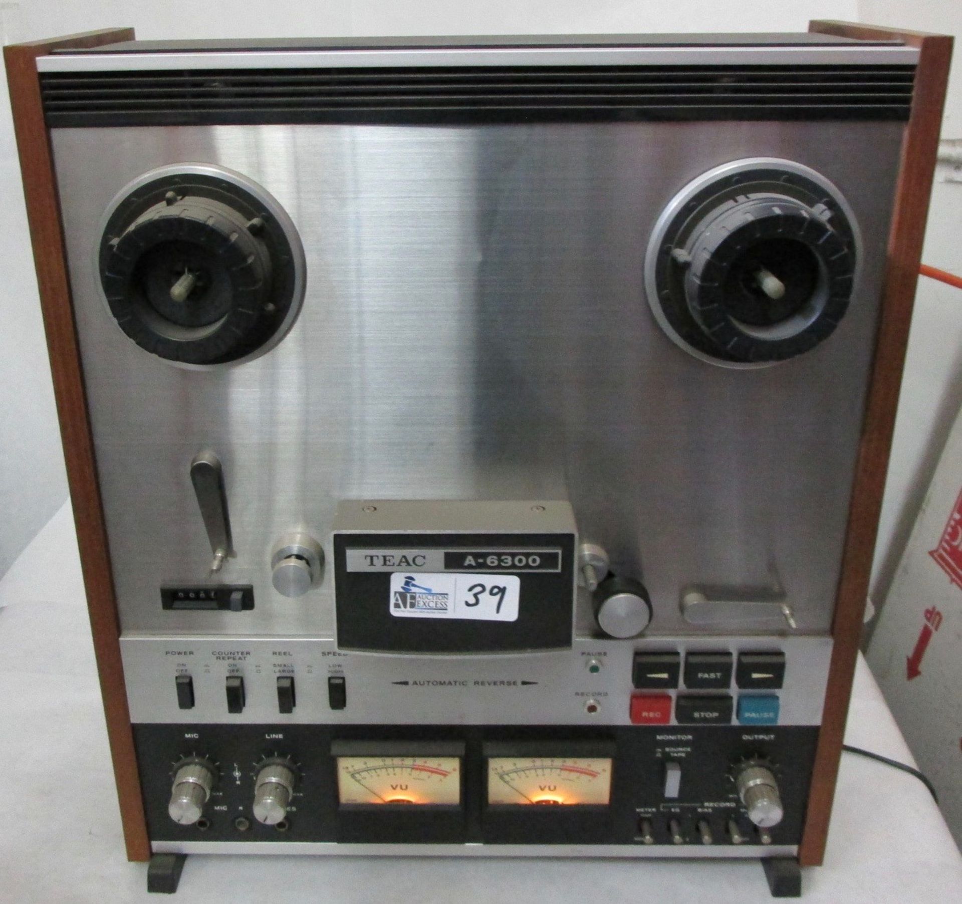 TEAC A-6300 REEL TO REEL TAPE