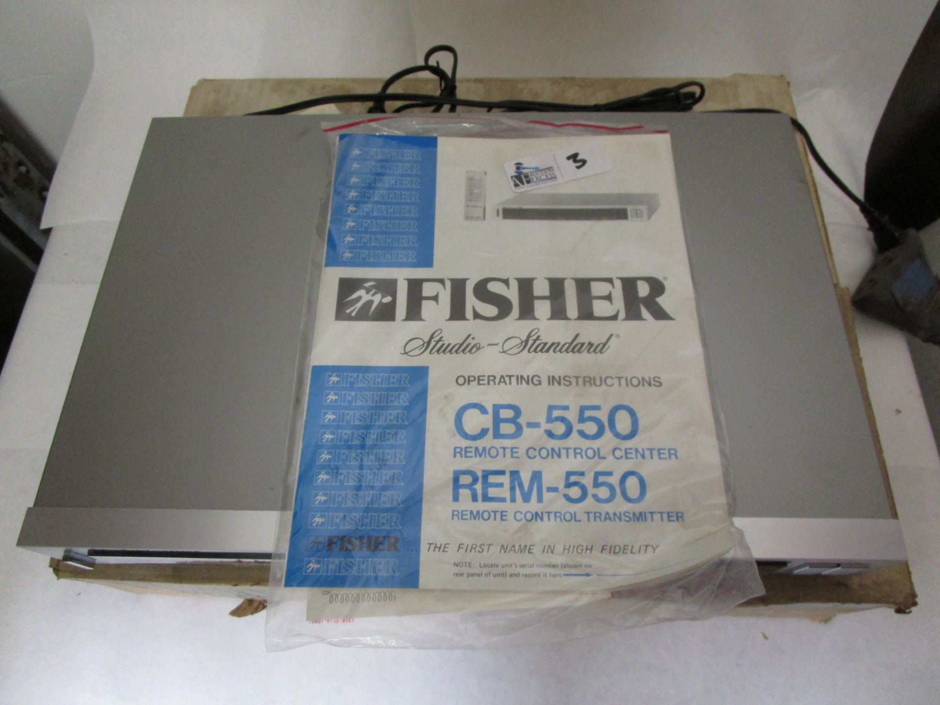 FISHER CB-550 REMOTE CONTROL CENTER - Image 2 of 2