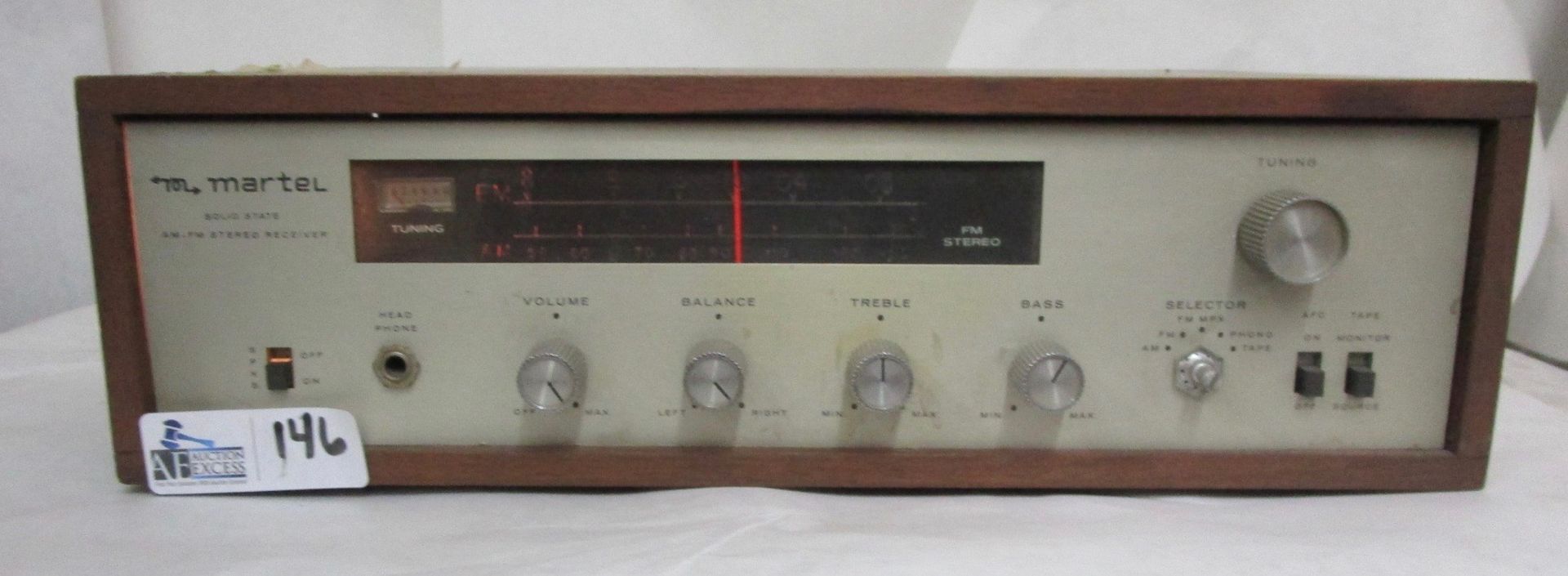 MARTEL AM/FM STEREO RECEIVER MODEL 40W