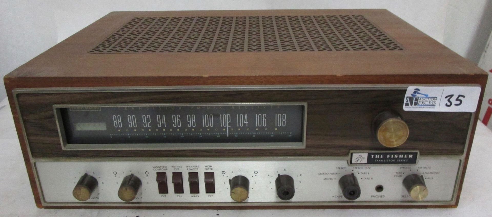 THE FISHER TRANSISTOR SERIES 500T RECEIVER