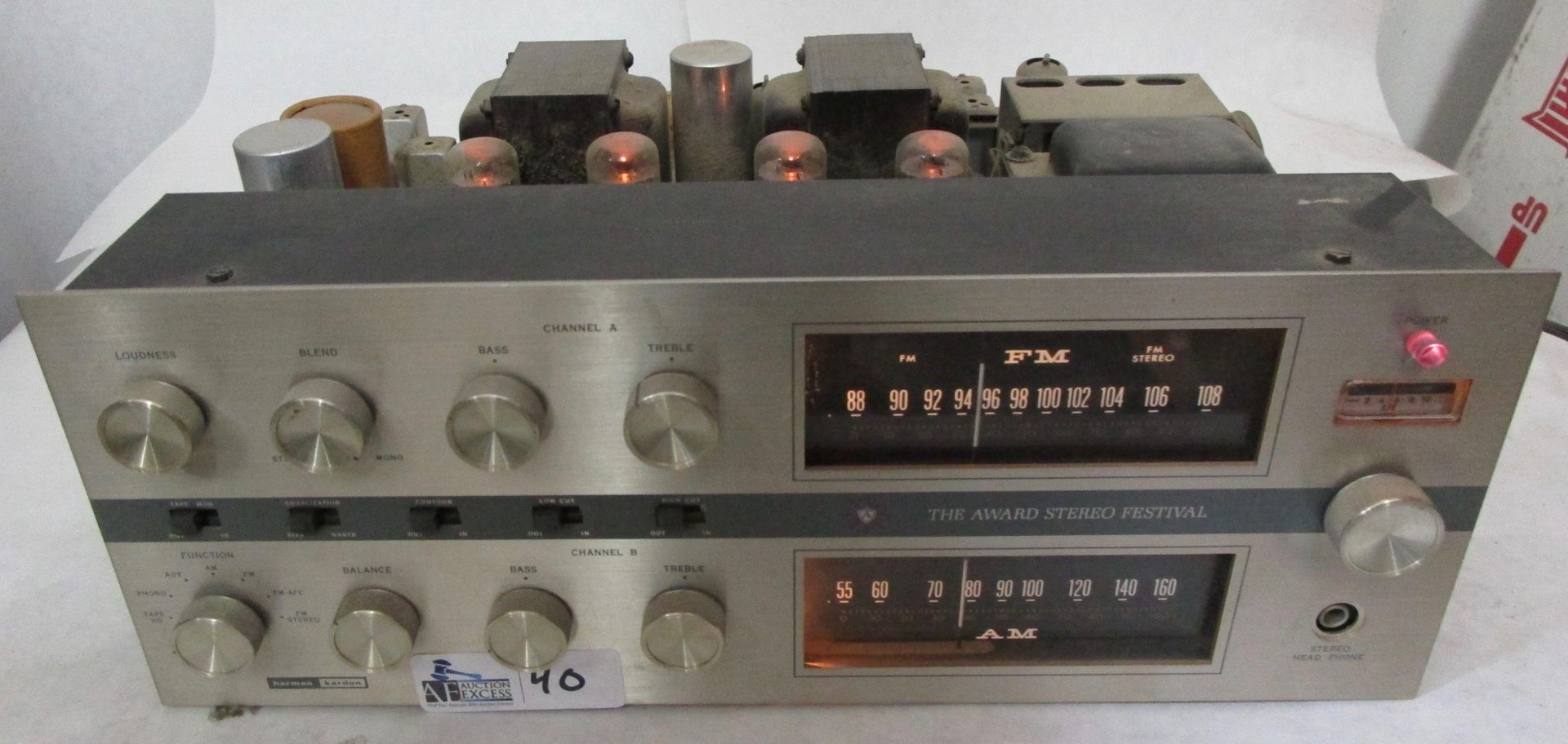 HARMAN KARDON TA-5000X RECEIVER TUBE AMP