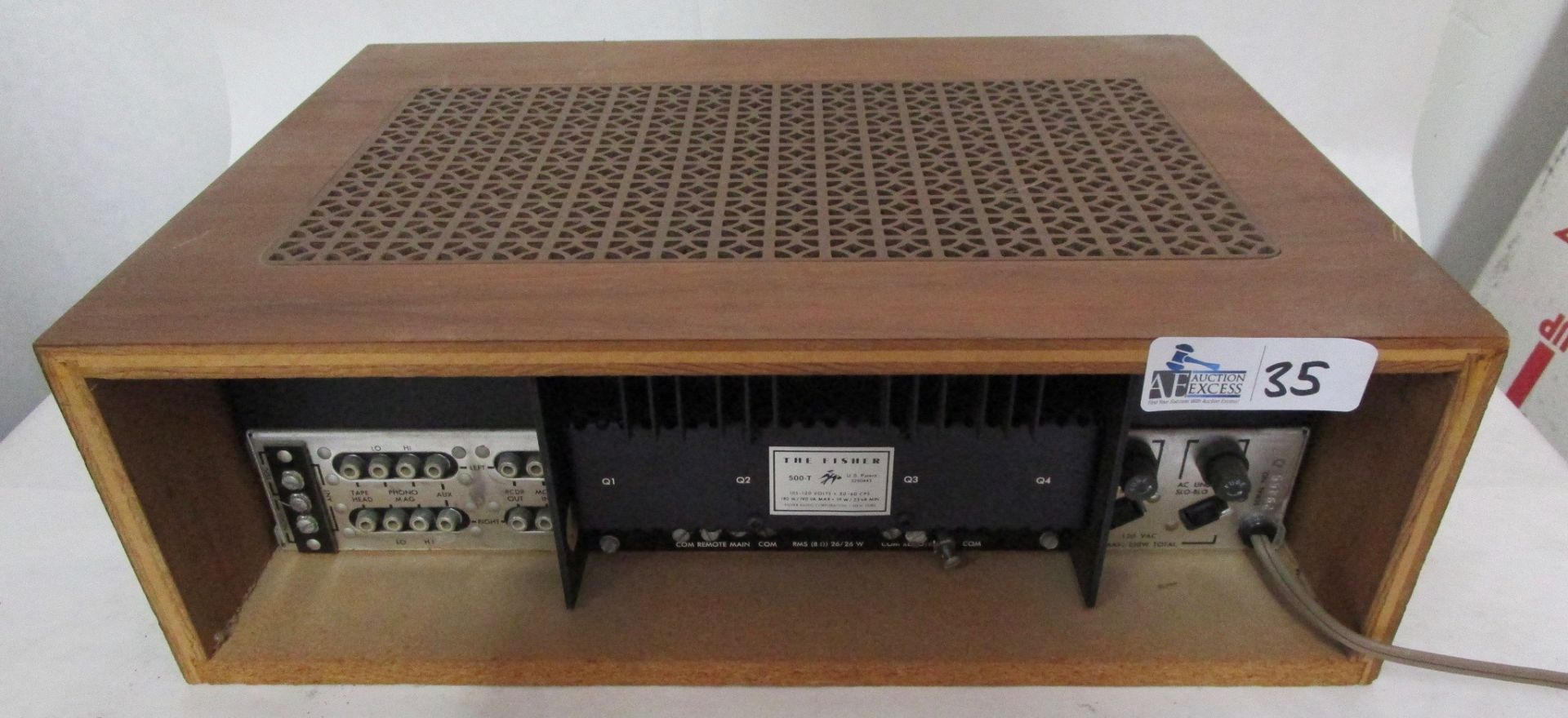 THE FISHER TRANSISTOR SERIES 500T RECEIVER - Image 2 of 2