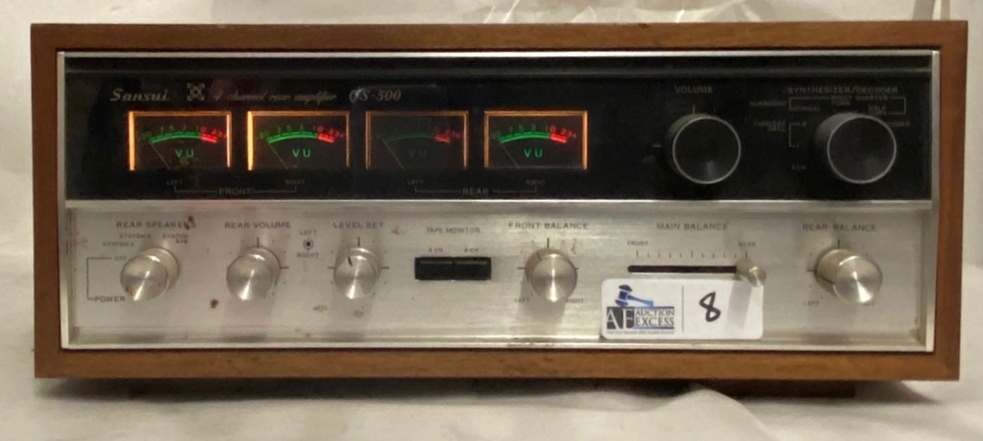 SANSUI QS-500 4 CHANNEL RECEIVER