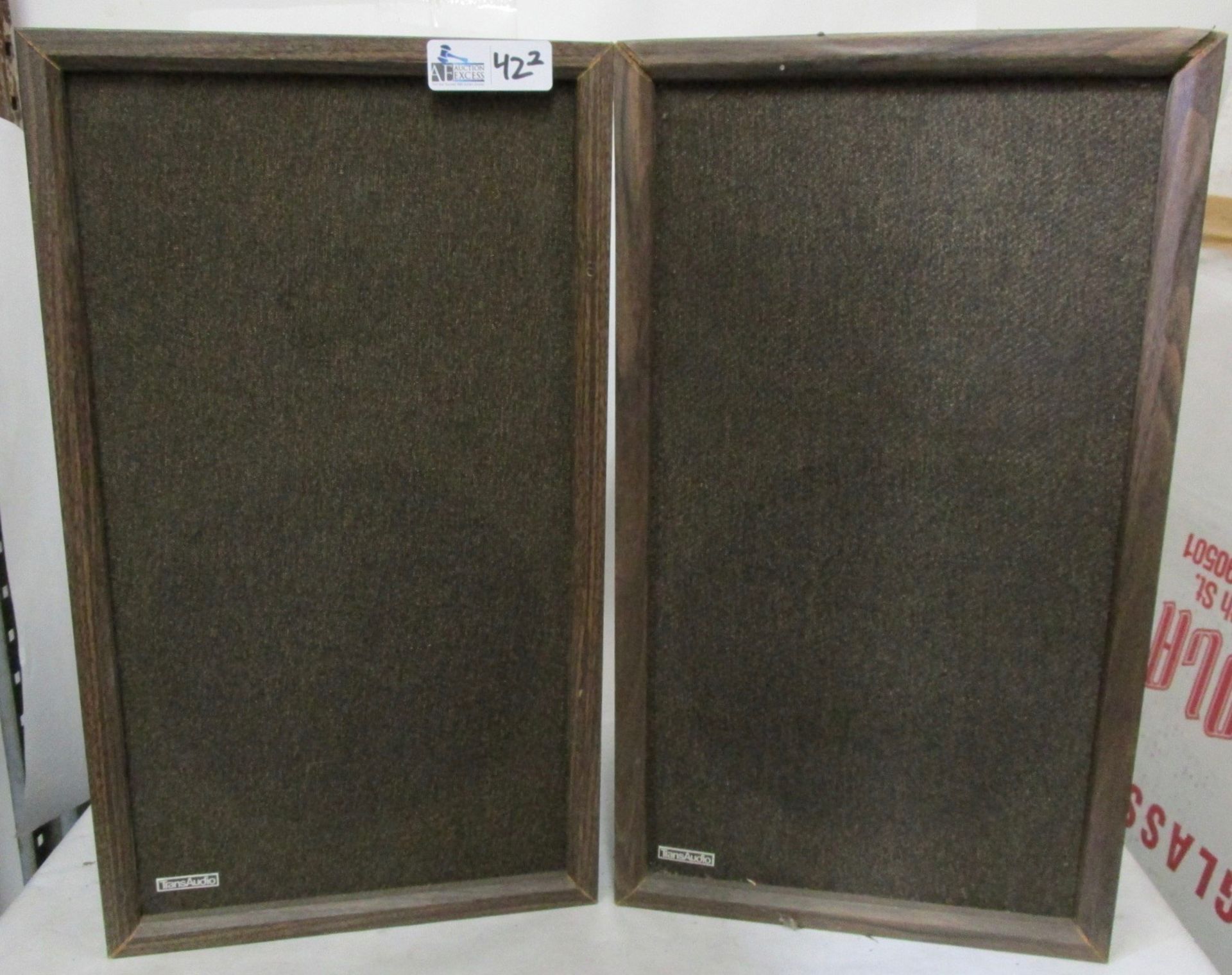 LOT OF 2 TRANSAUDIO SPEAKERS