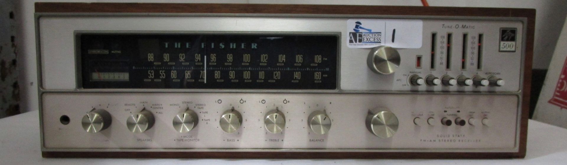 FISHER 500 RECEIVER