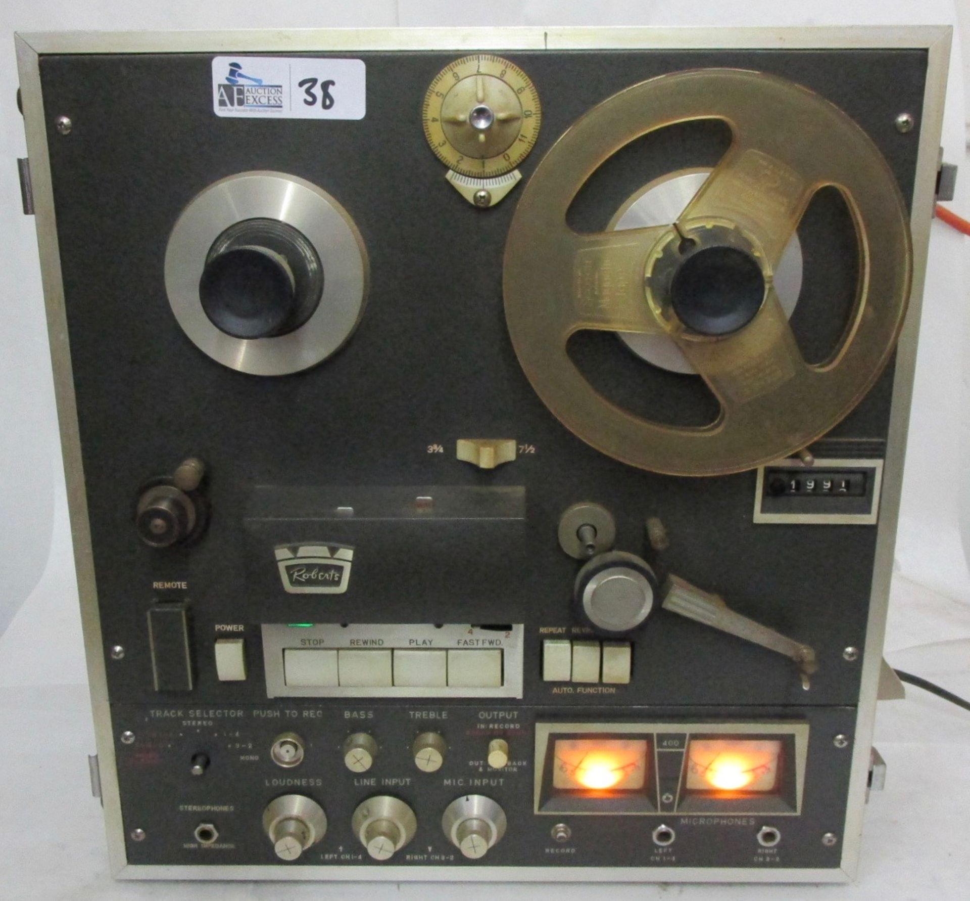 ROBERTS 455 REEL TO REEL TAPE