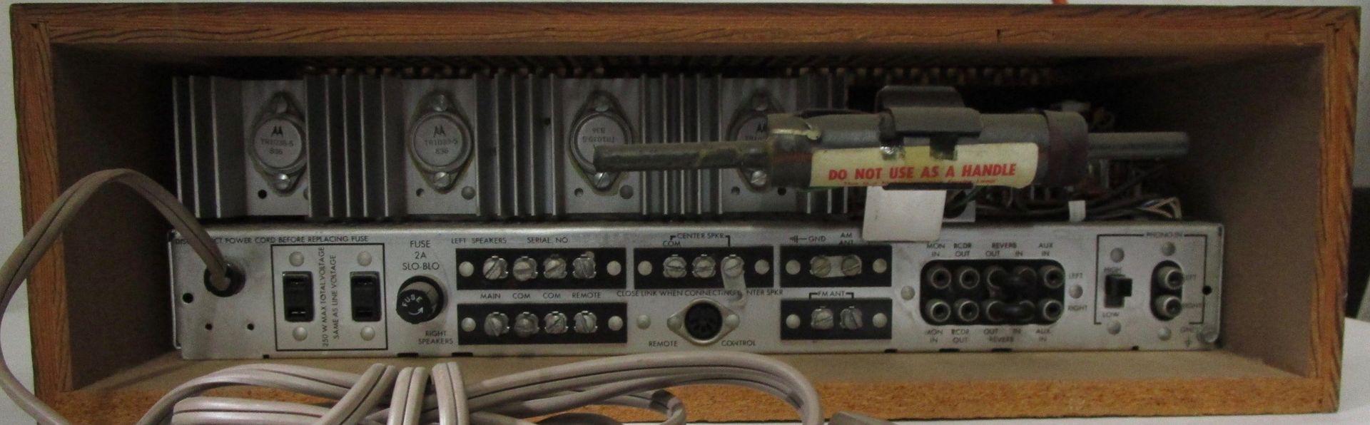 FISHER 500 RECEIVER - Image 3 of 3