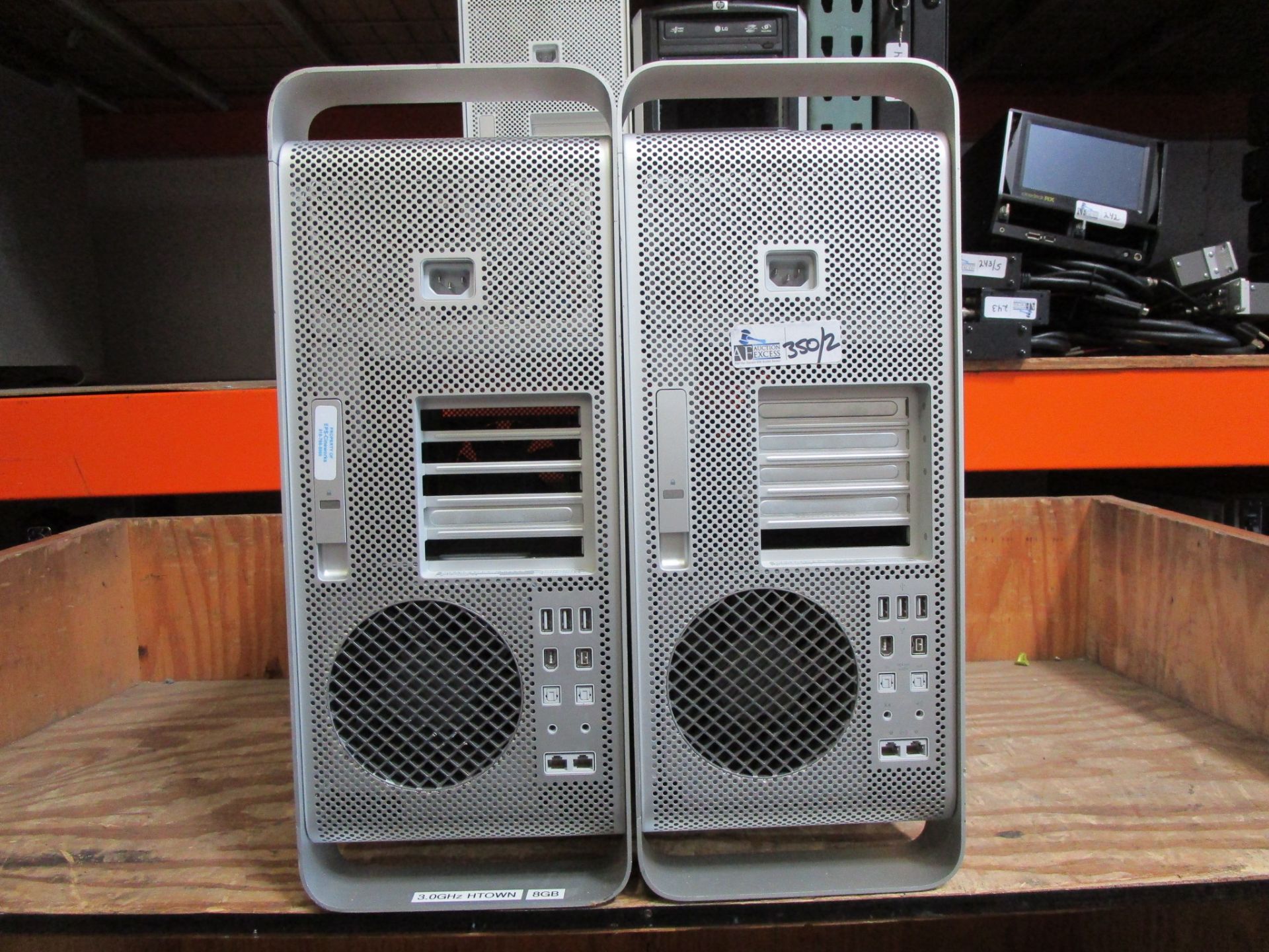 LOT OF 2 MAC PRO TOWERS