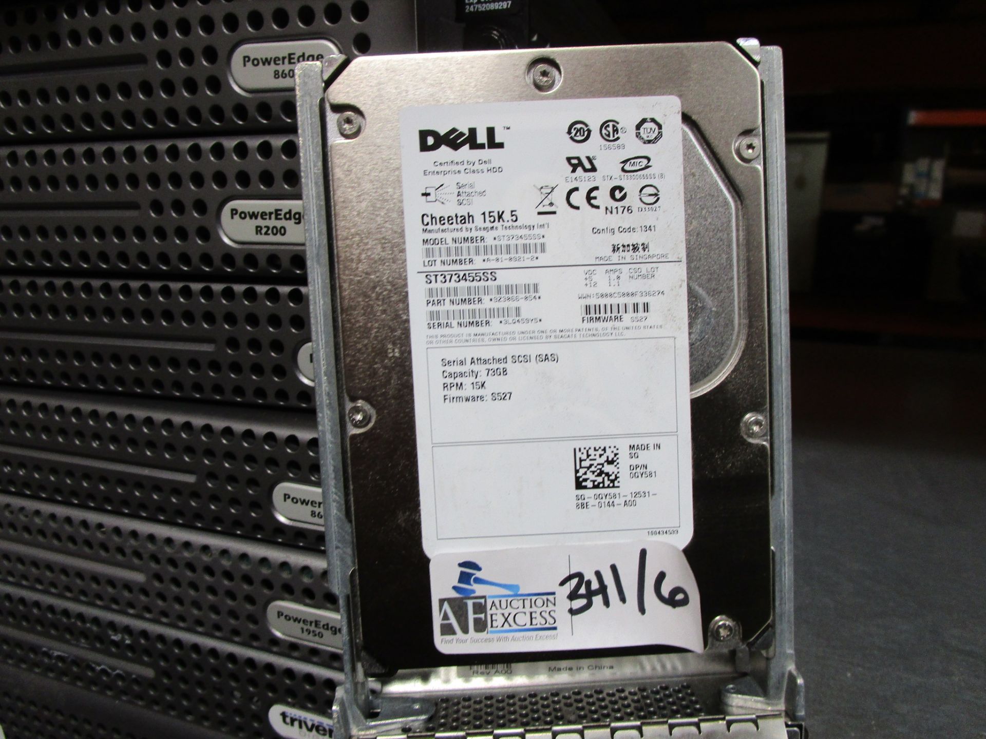 LOT OF 6 SERVERS WITH DRIVES - Image 7 of 9