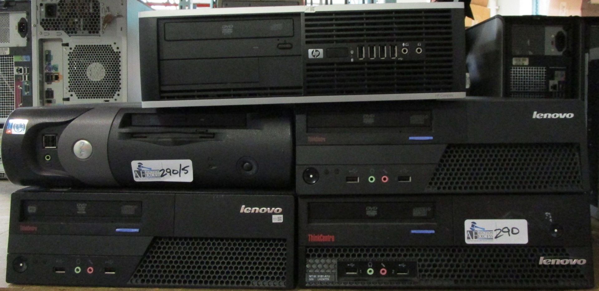 LOT OF 5 COMPUTERS