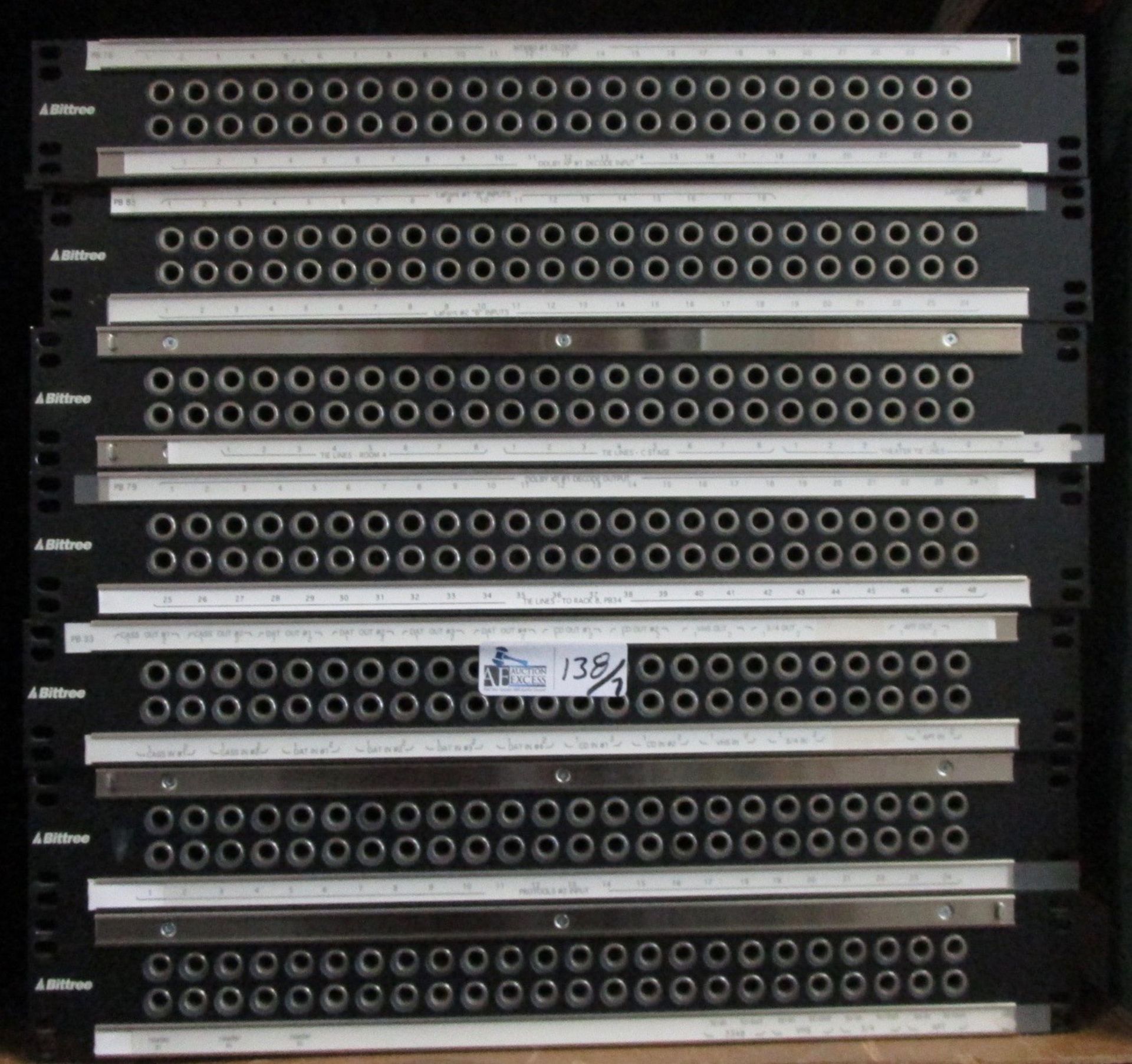 LOT OF 7 BITTREE PATCHBAYS