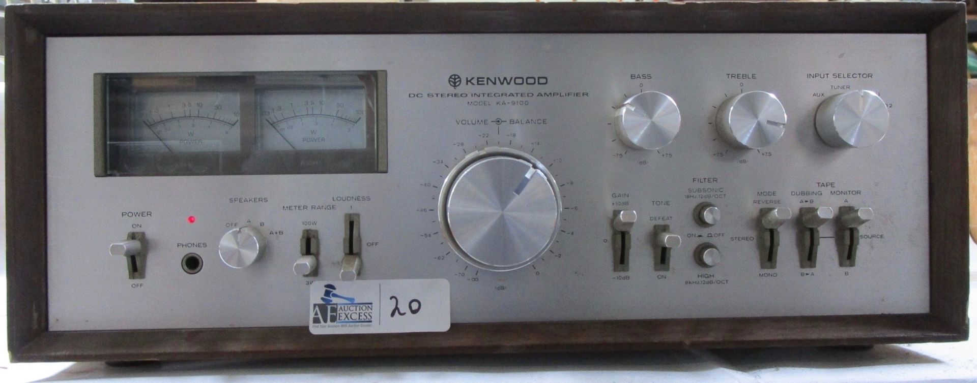 KENWOOD KA-9100