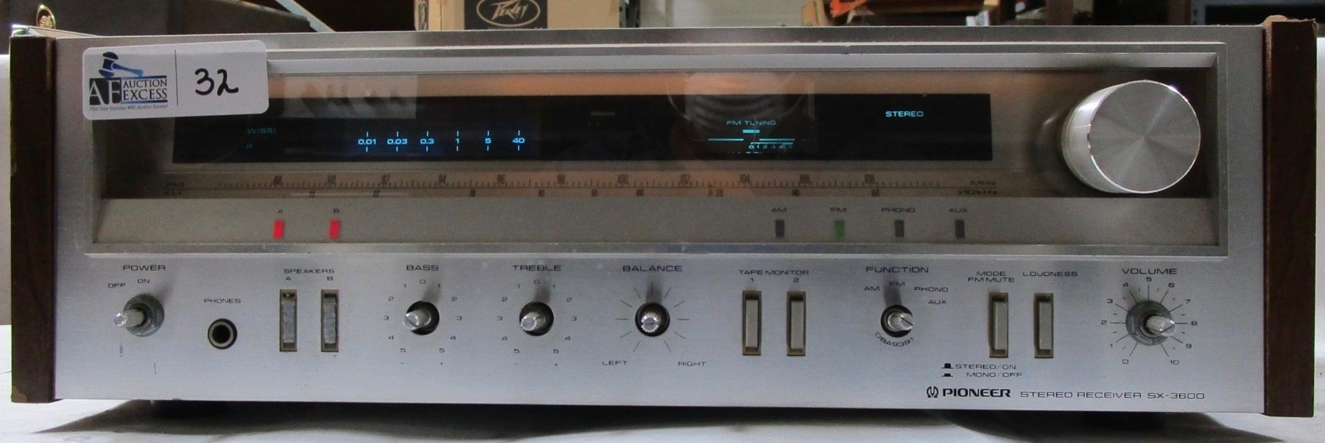 PIONEER SX-3600 STEREO RECEIVER