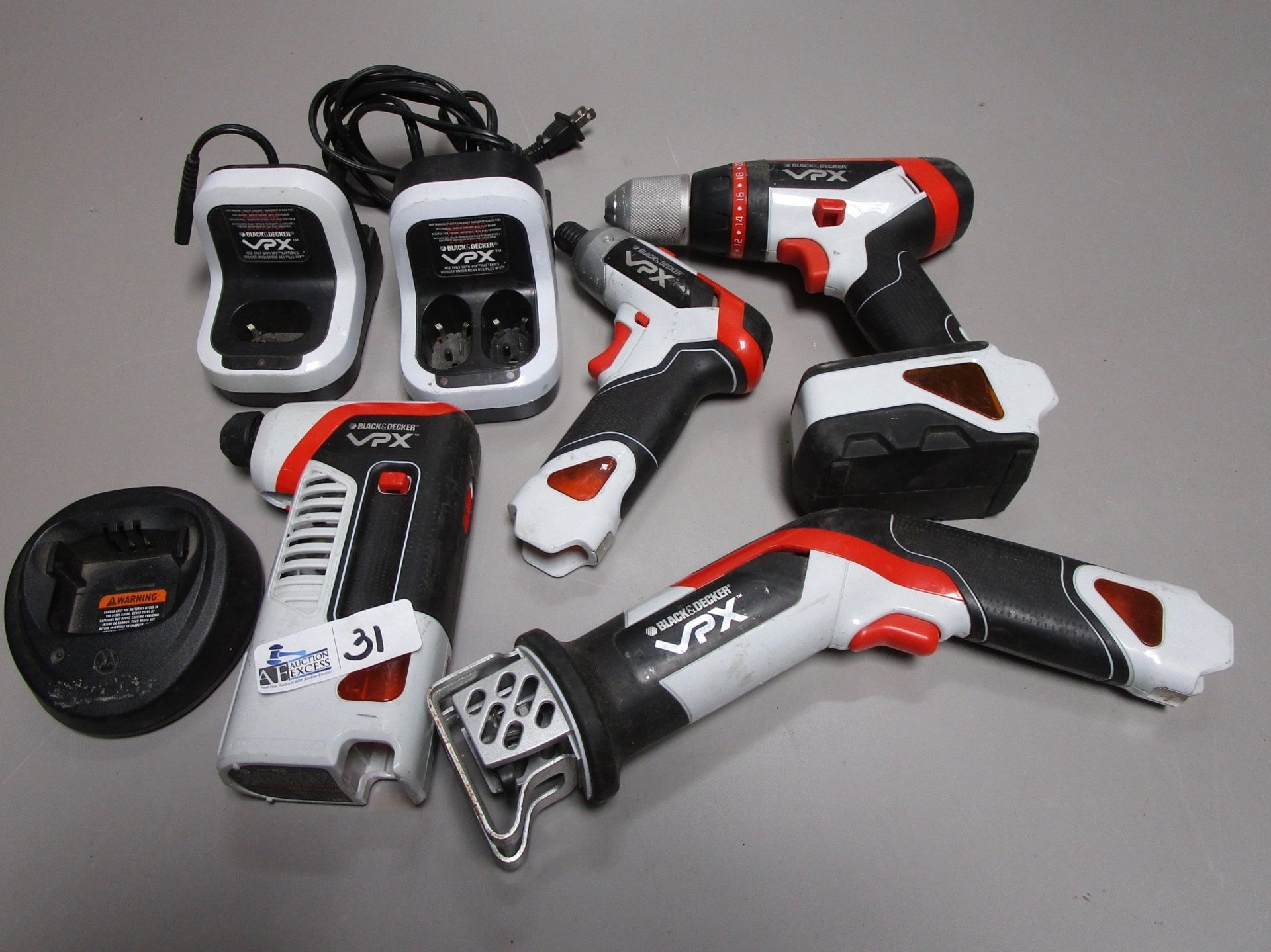 BOX BLACK & DECKER POWER TOOLS