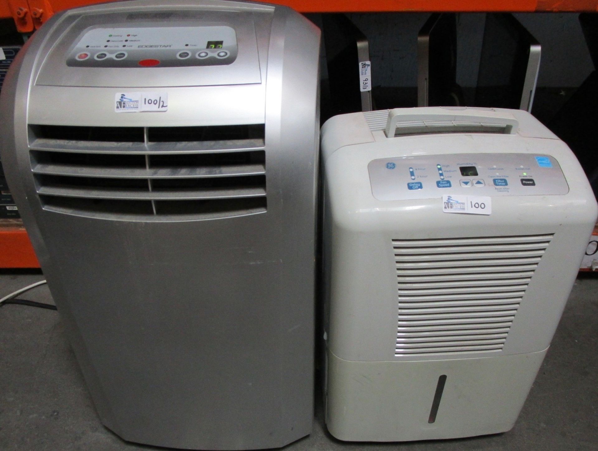 LOT OF 2 PORTABLE AC/HUMIDIFIER UNITS