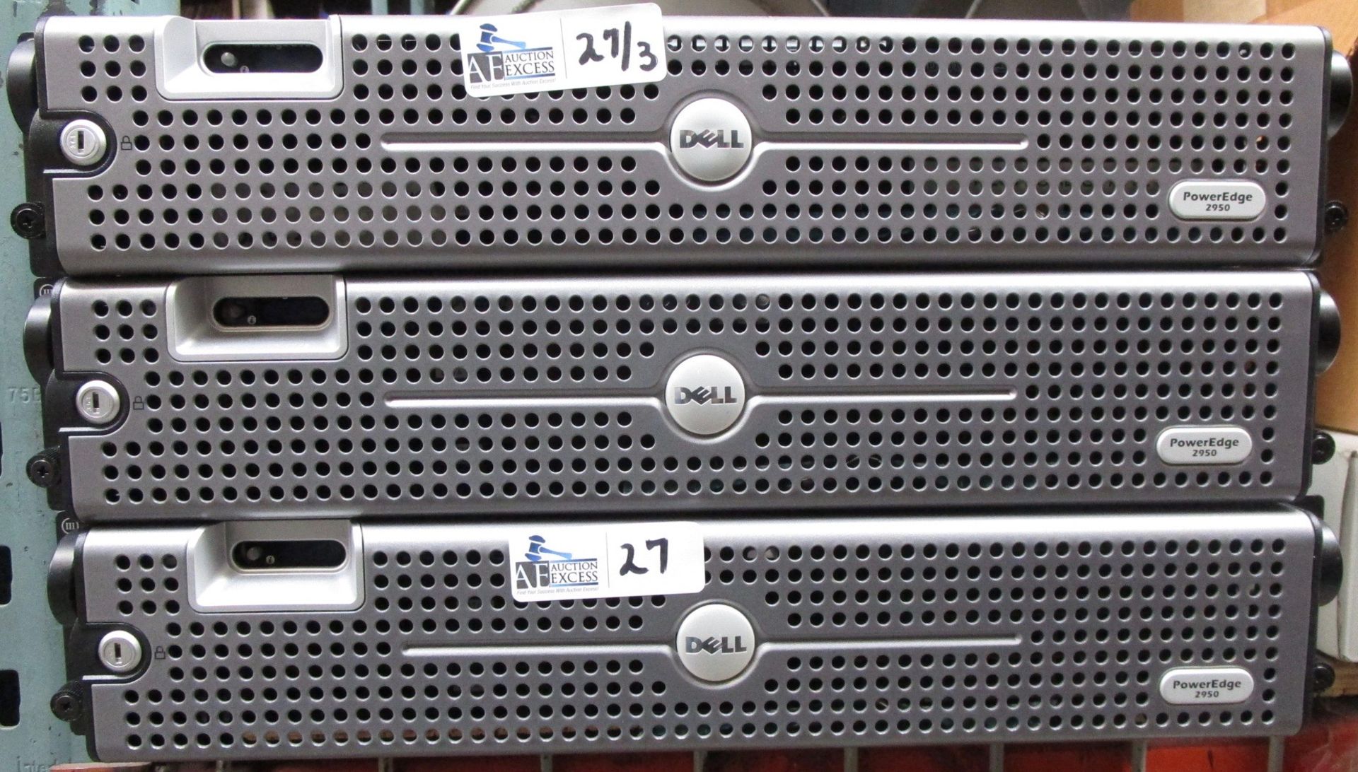 LOT OF 3 DELL POWEREDGE 2590