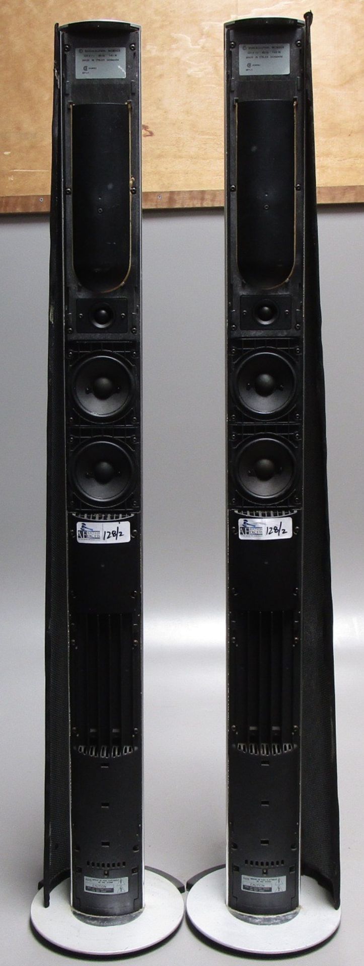 LOT OF 2 BANG & OLUFSEN MCMXC11 SPEAKERS TESTED AND WORKING - Image 2 of 5