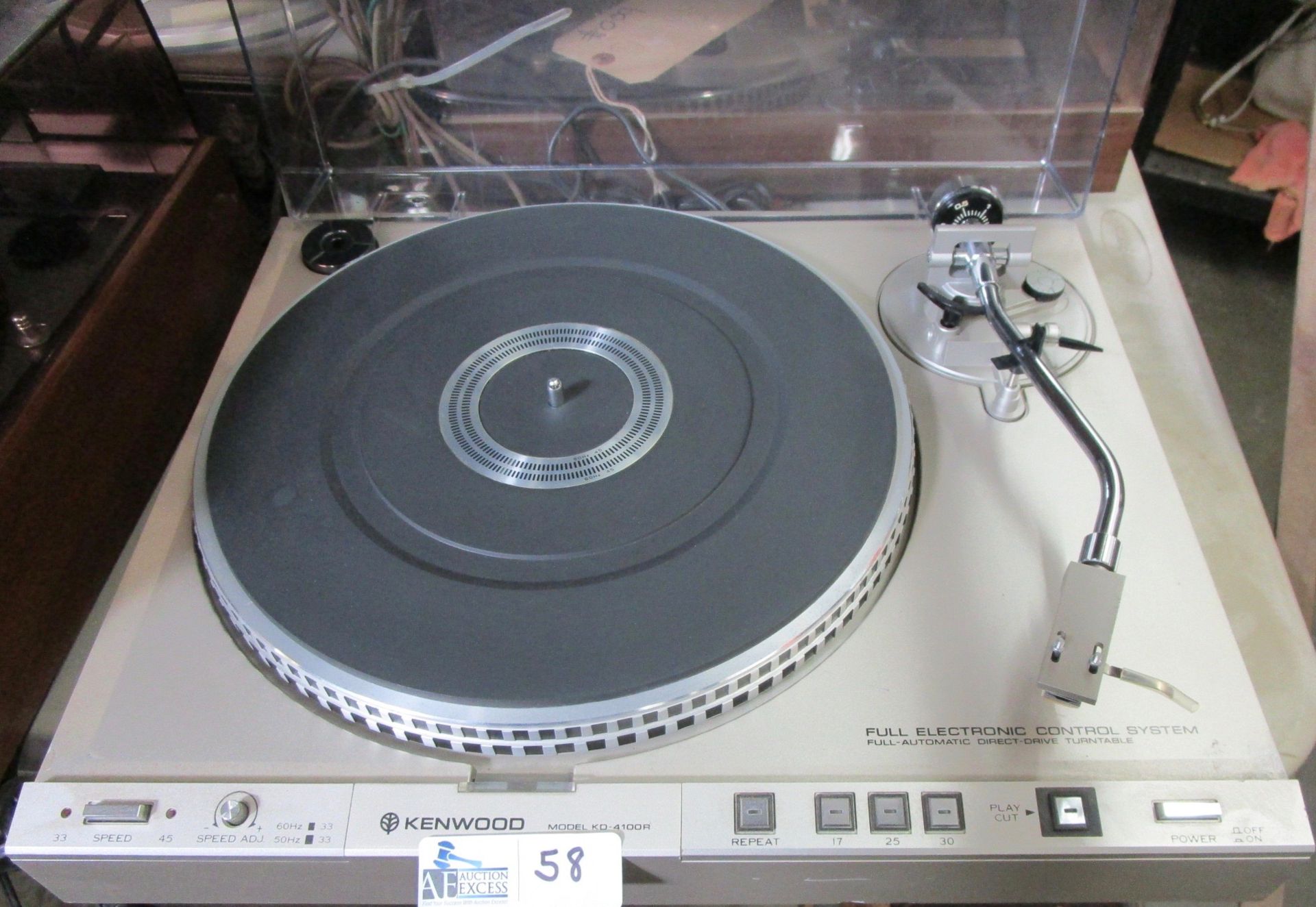 KENWOOD KD-4100R FULLY AUTOMATIC TURNTABLE