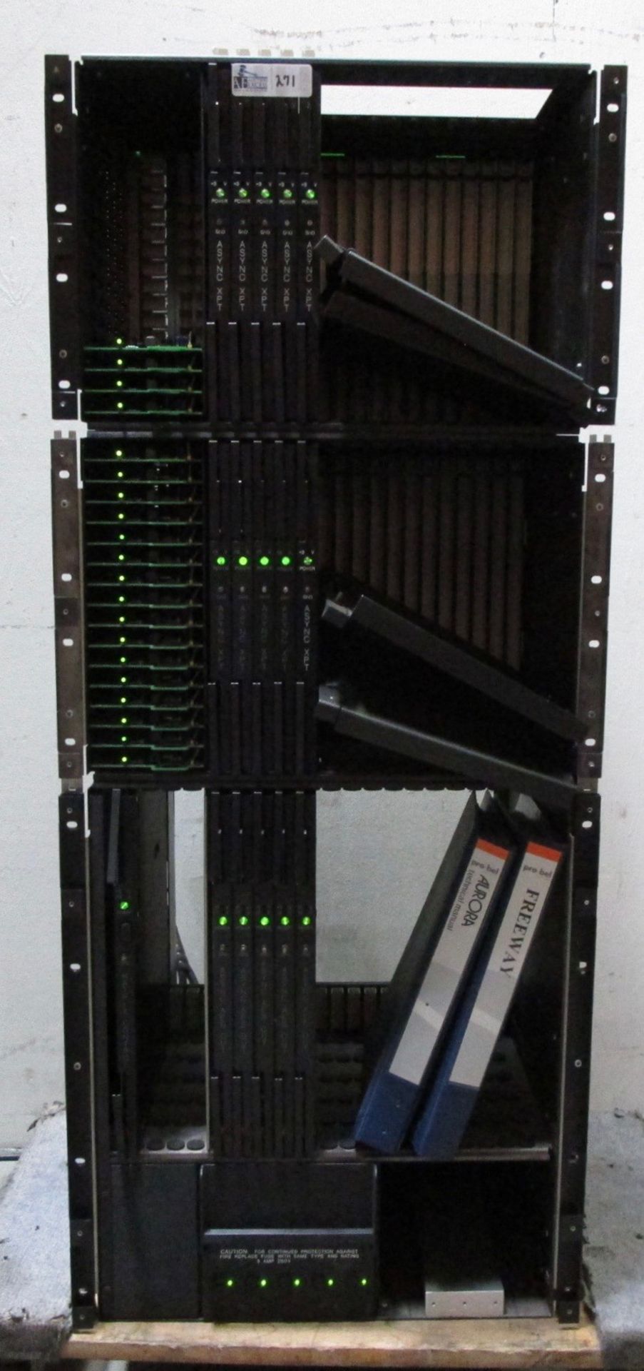 NVISION ROUTER FRAME WITH CARDS