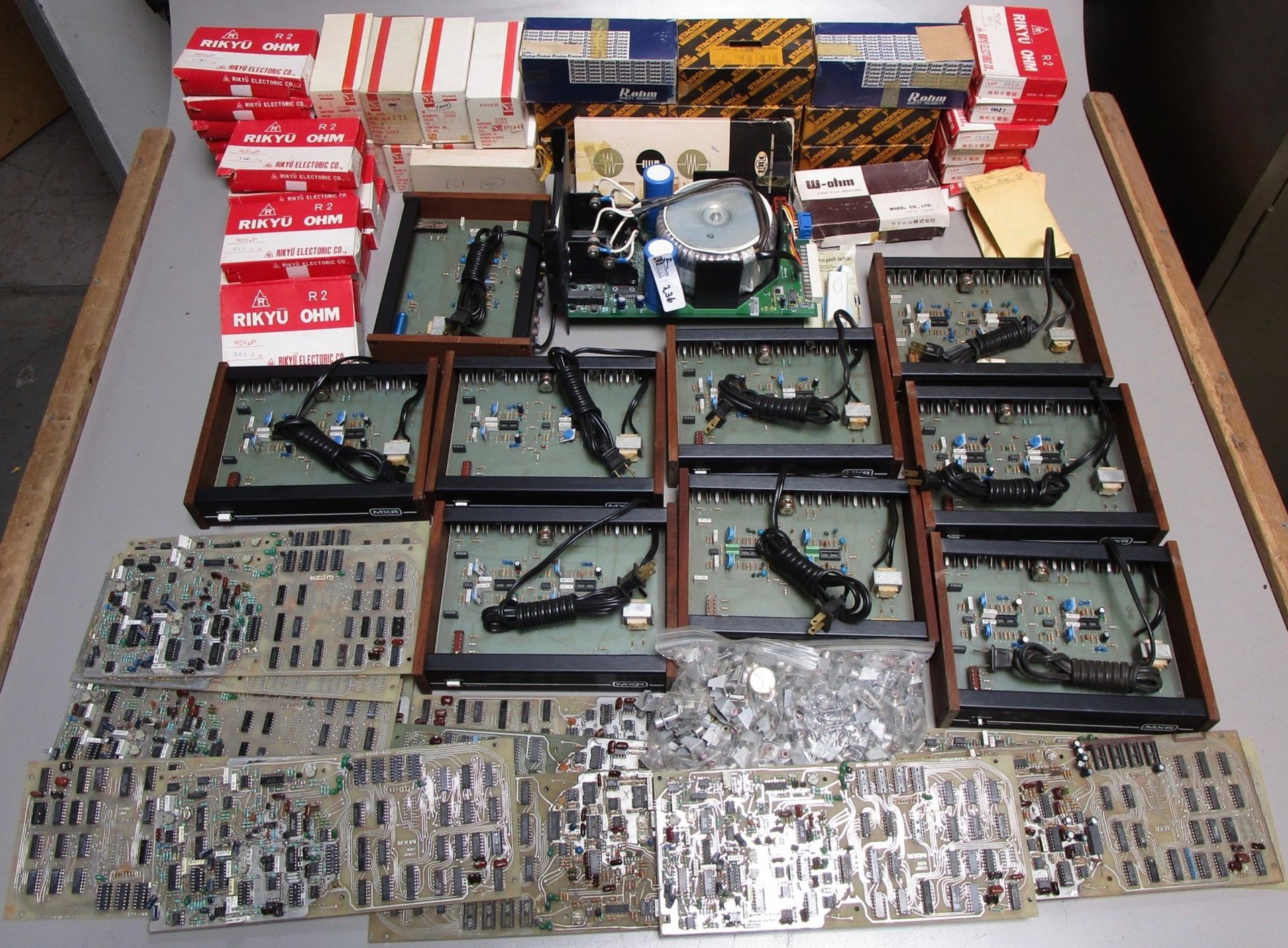 3 BOXES PARTS/SUPPLIES/CIRCUIT BOARDS