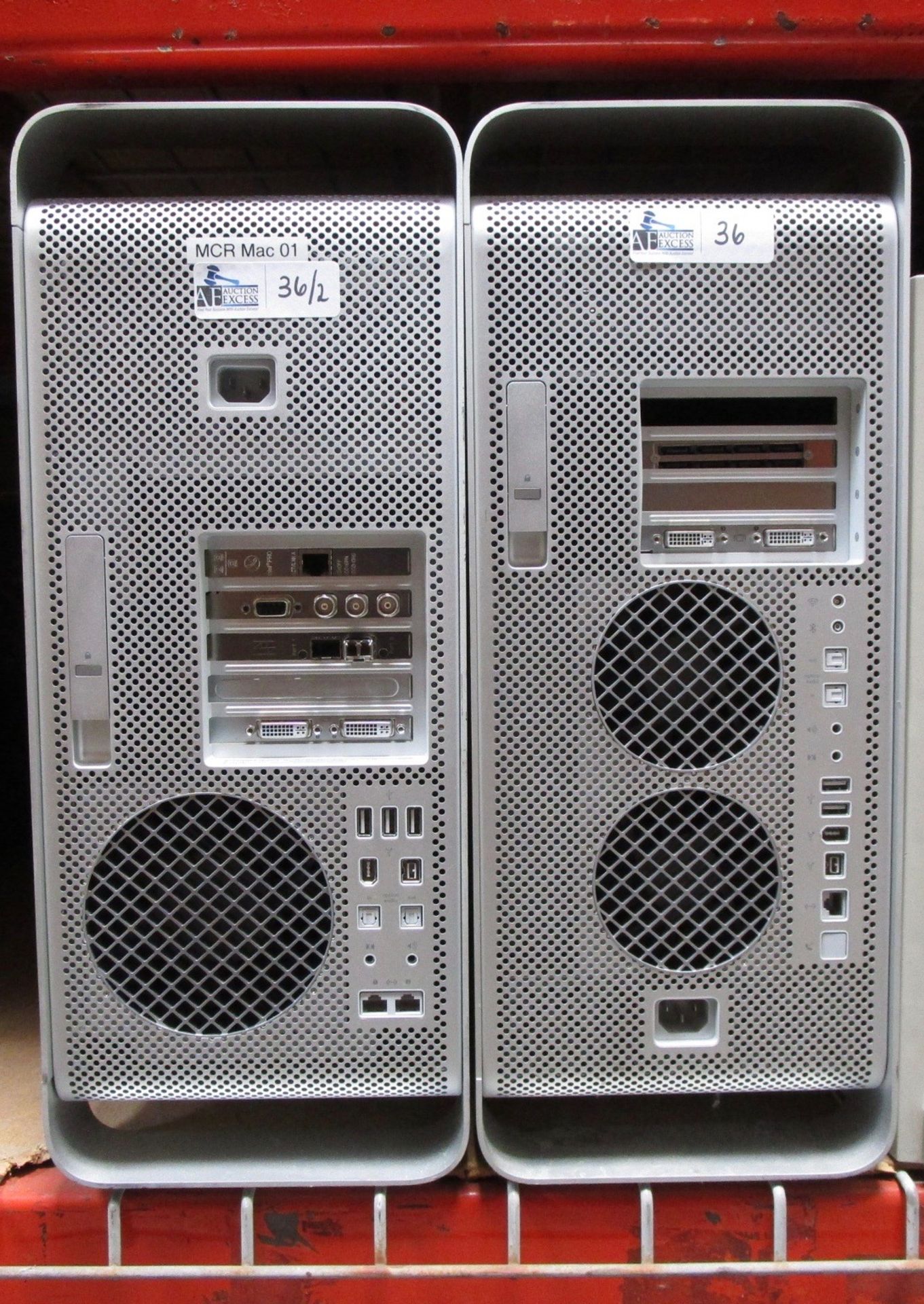 LOT OF 2 MAC PRO COMPUTERS