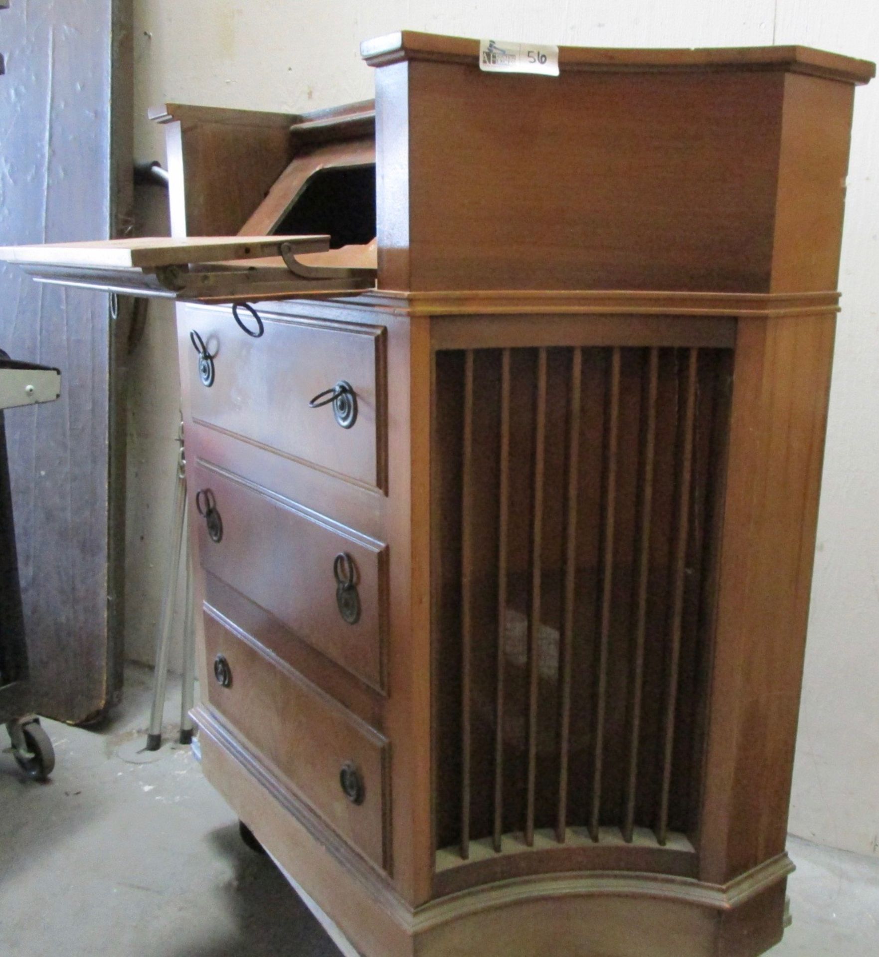 VINTAGE STEREO CABINET - Image 3 of 4