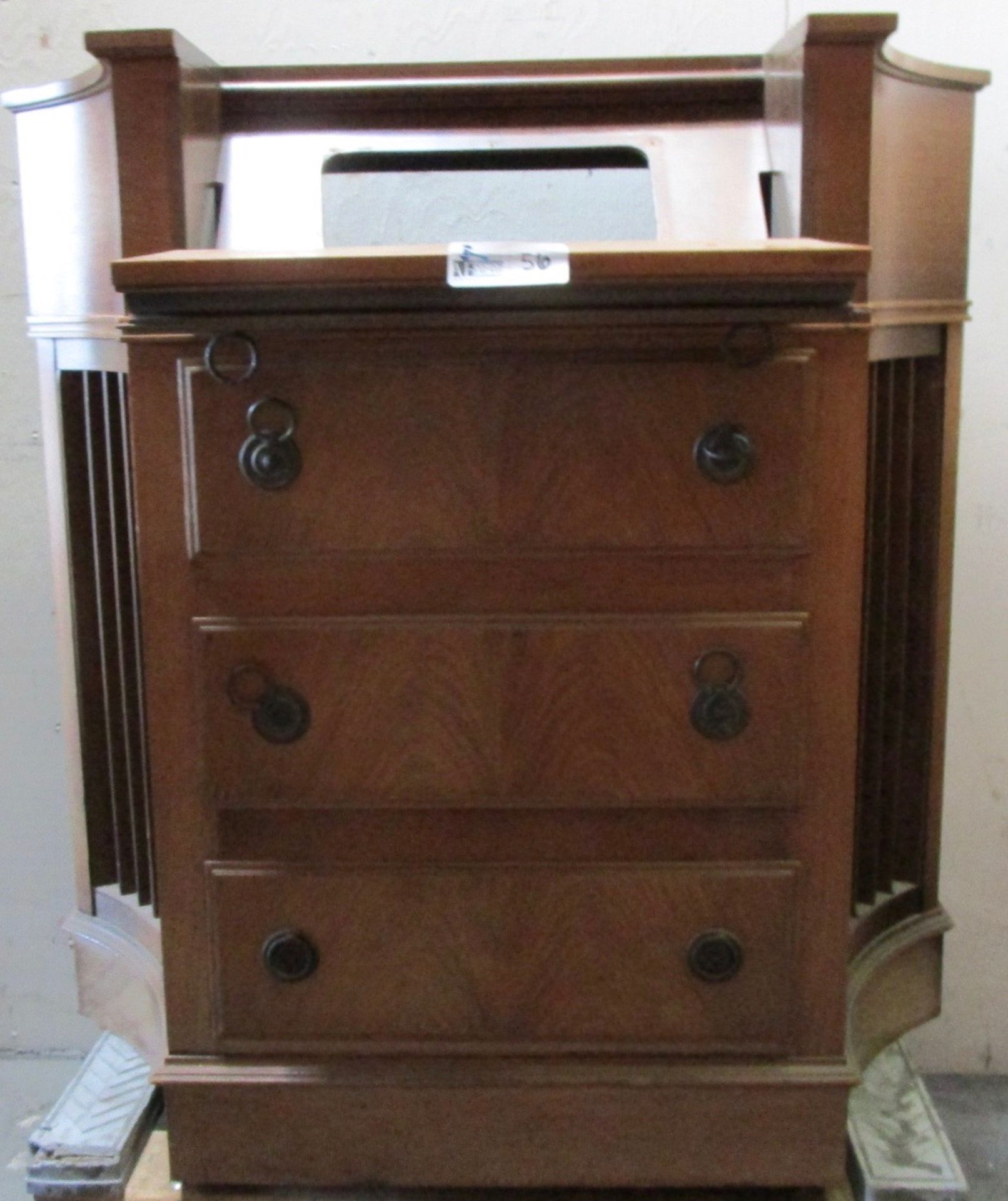 VINTAGE STEREO CABINET - Image 2 of 4