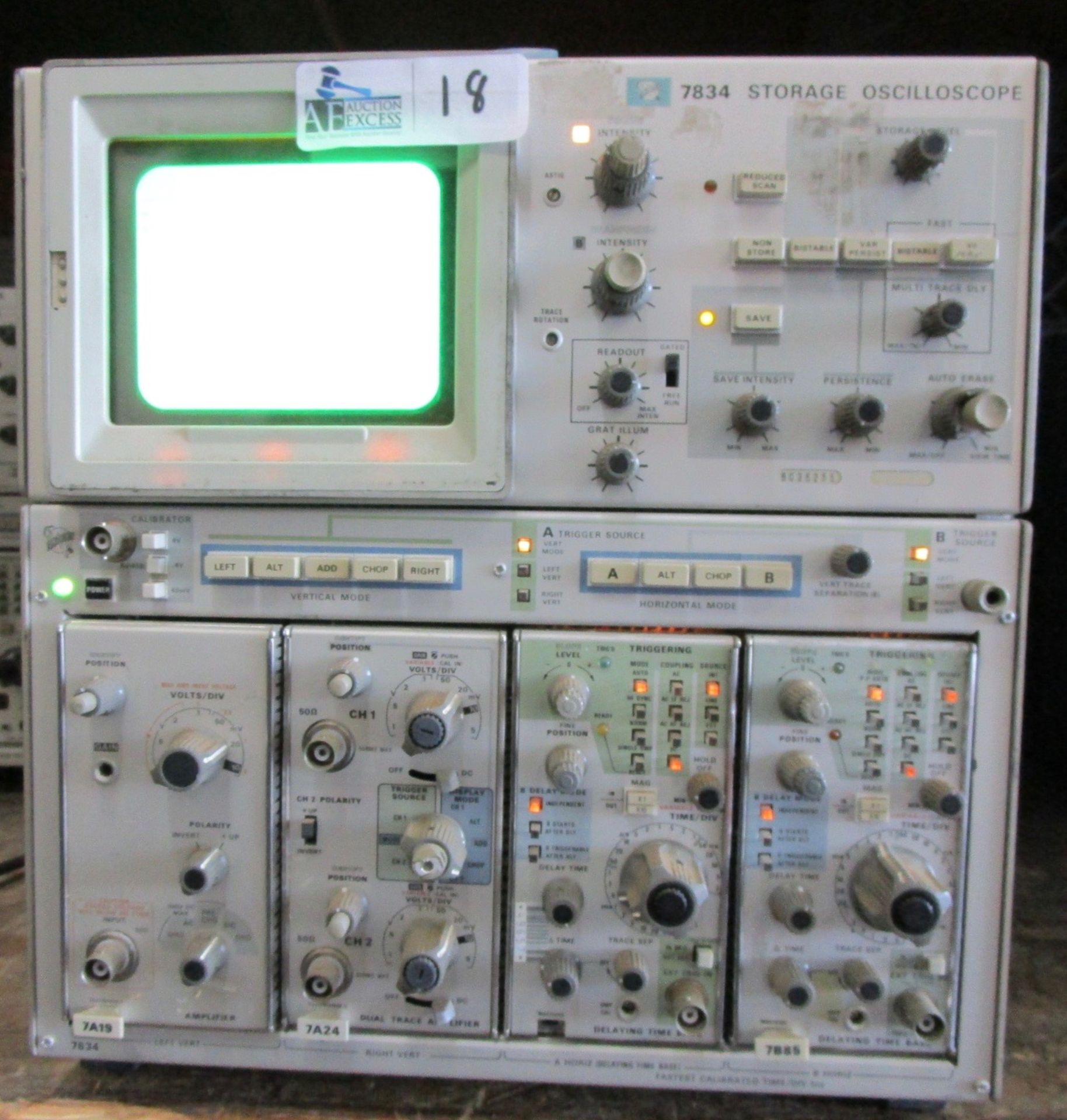 TEKTRONIX 7834 O SCOPE